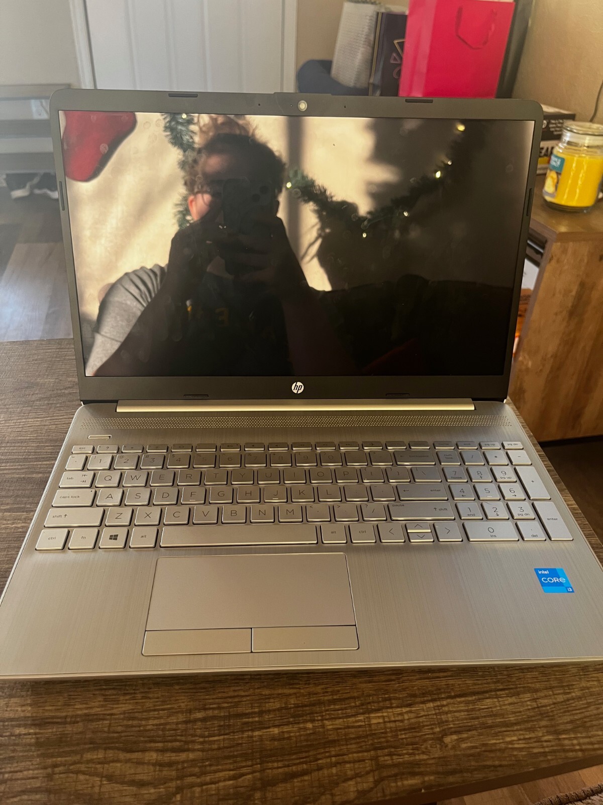 HP 16 inch laptop, Intel i3 processor, touchscreen, brand new out of the box