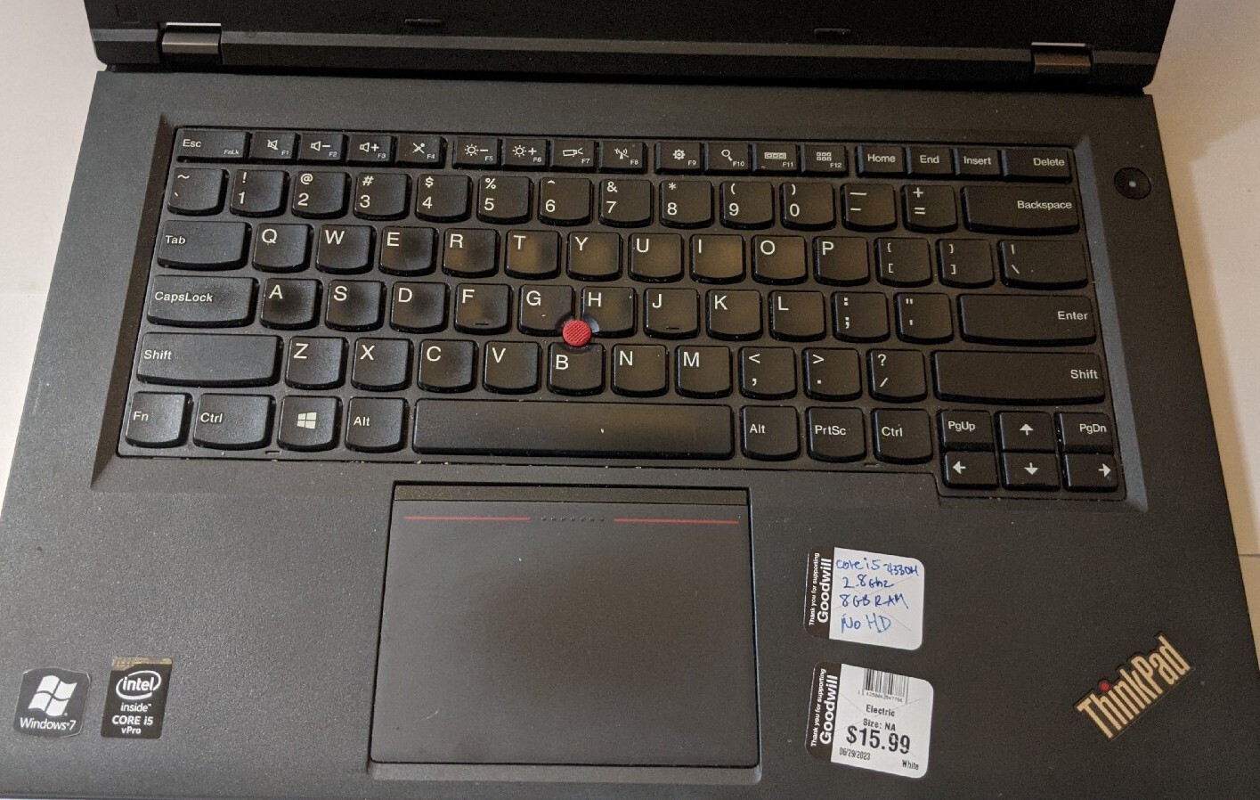 Lenovo Thinkpad L440 14″ Laptop i5-4330M 2.8 GHz 8GB RAM – Untested No Battery