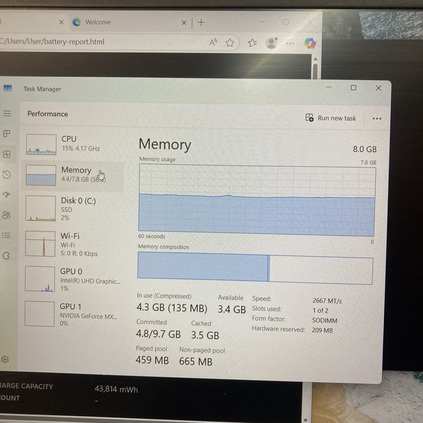 Dell Latitude 5591 i7-8850H 2.60 GHz 8Gb SSD 256Gb Win 11