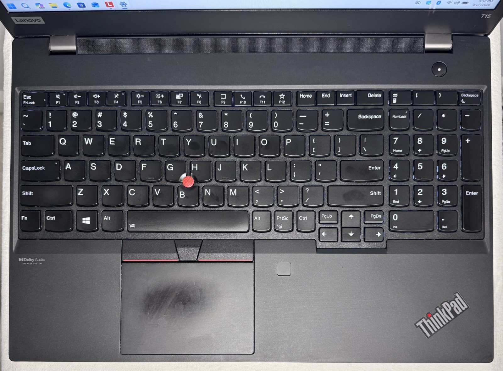 LENOVO ThinkPad T15 Gen2i i5 16.6″ 32GB RAM 1TB SSD WIN11P READ