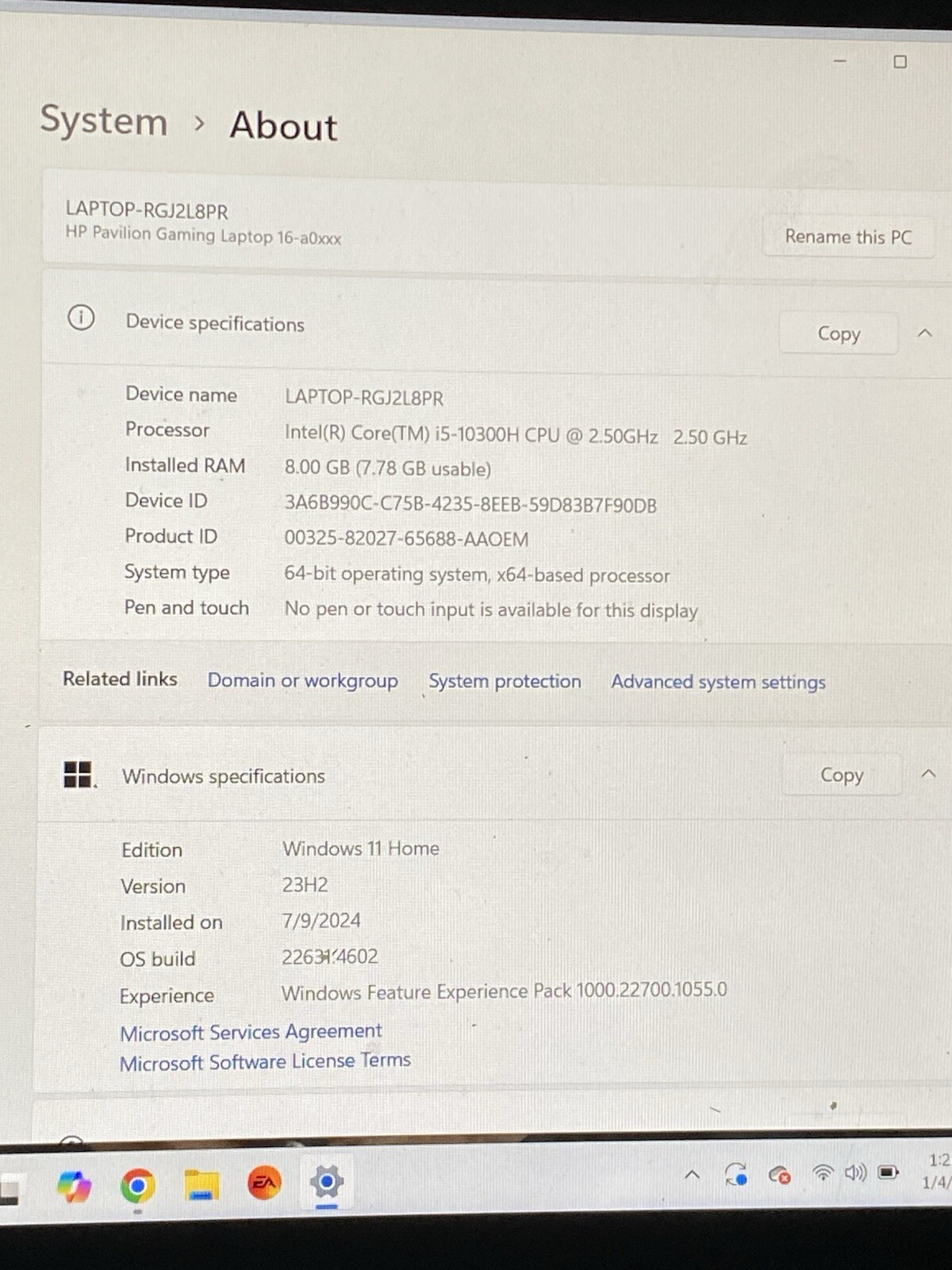 HP Pavilion Gaming 15.6″ (2020)