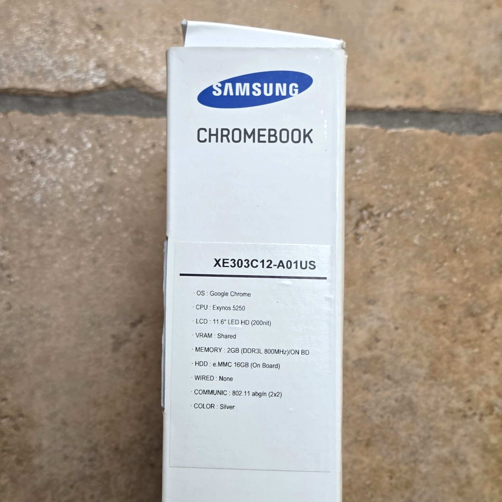 New Samsung XE303C12-A01US 11.6″ Chromebook Exynos 5250 16GB SSD 2GB RAM 320042