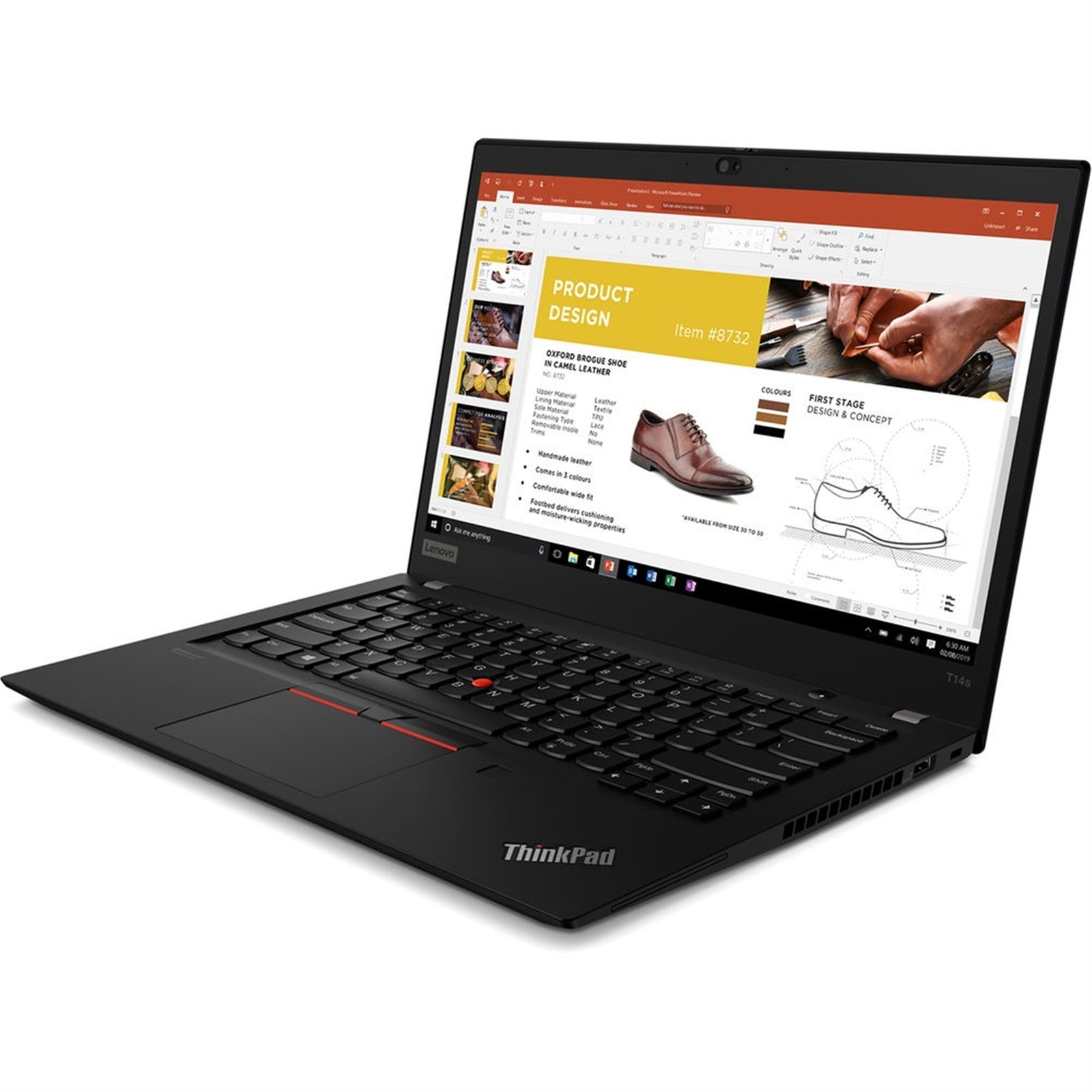 Lenovo ThinkPad T14s Gen 1 14″ 16GB 256GB, Black