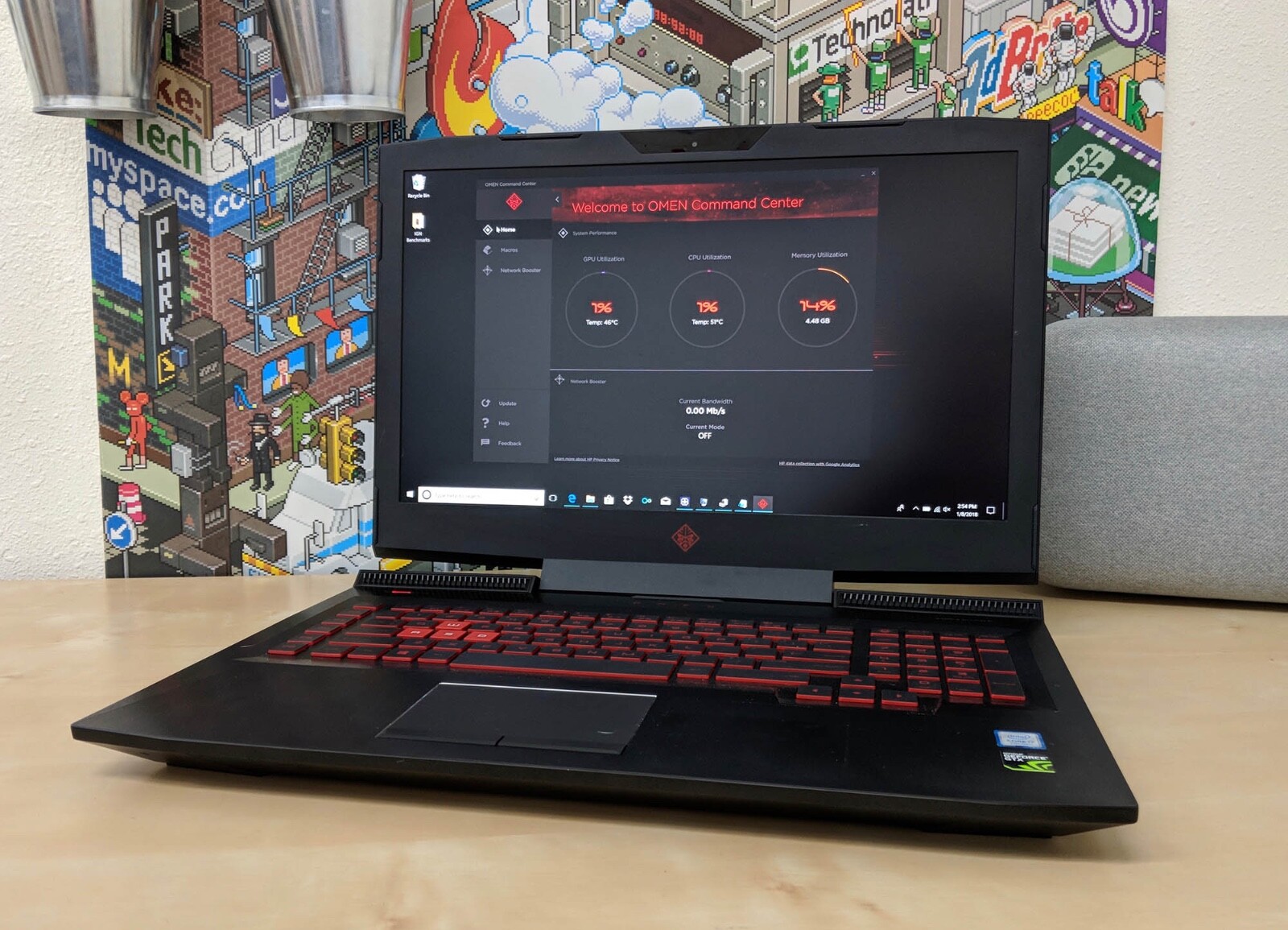 hp omen gaming laptop 17 used