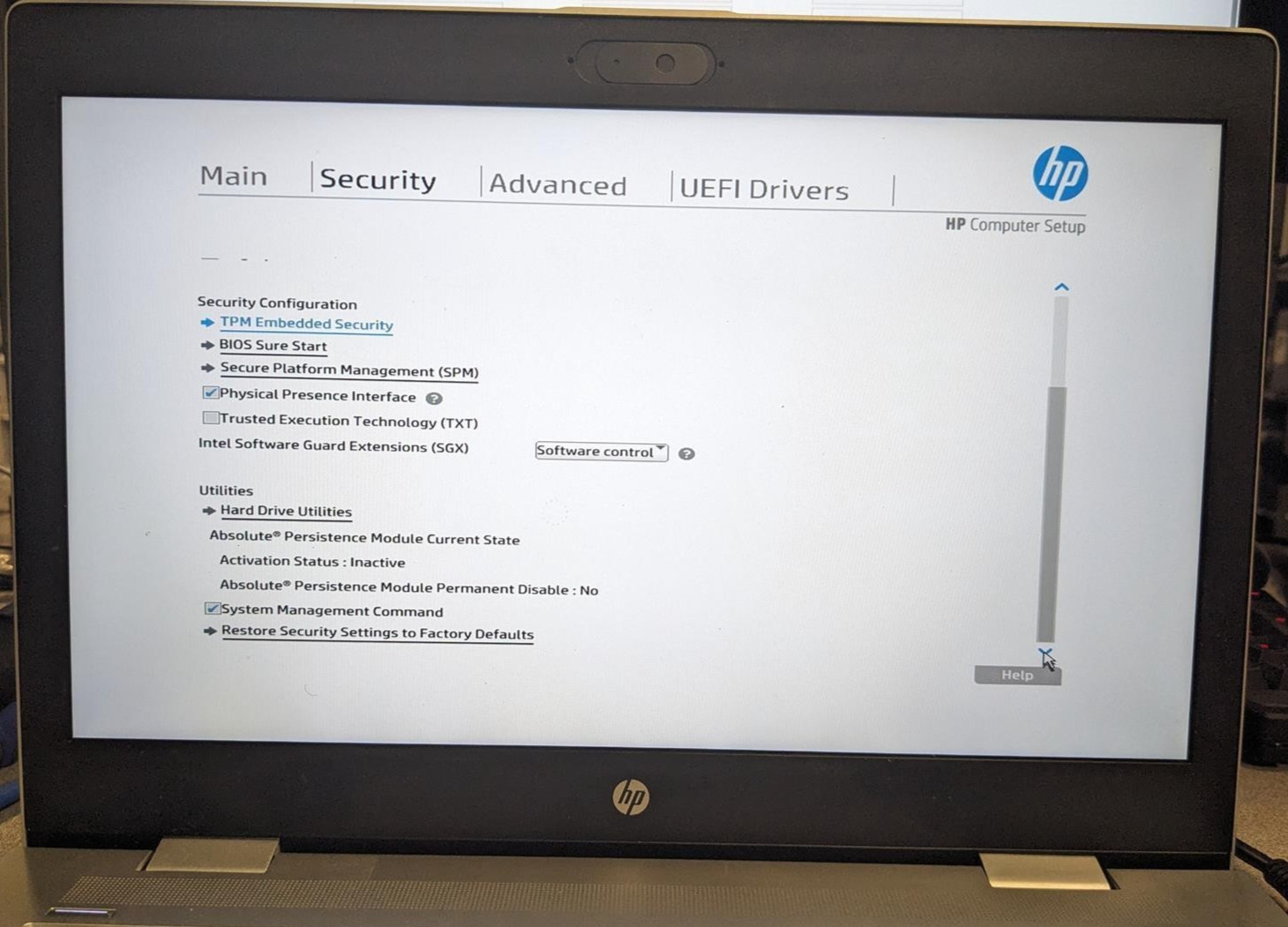 HP PROBOOK 640 G4 i5-8350U @ 1.7GHz, 8GB RAM, NO HDD/OS