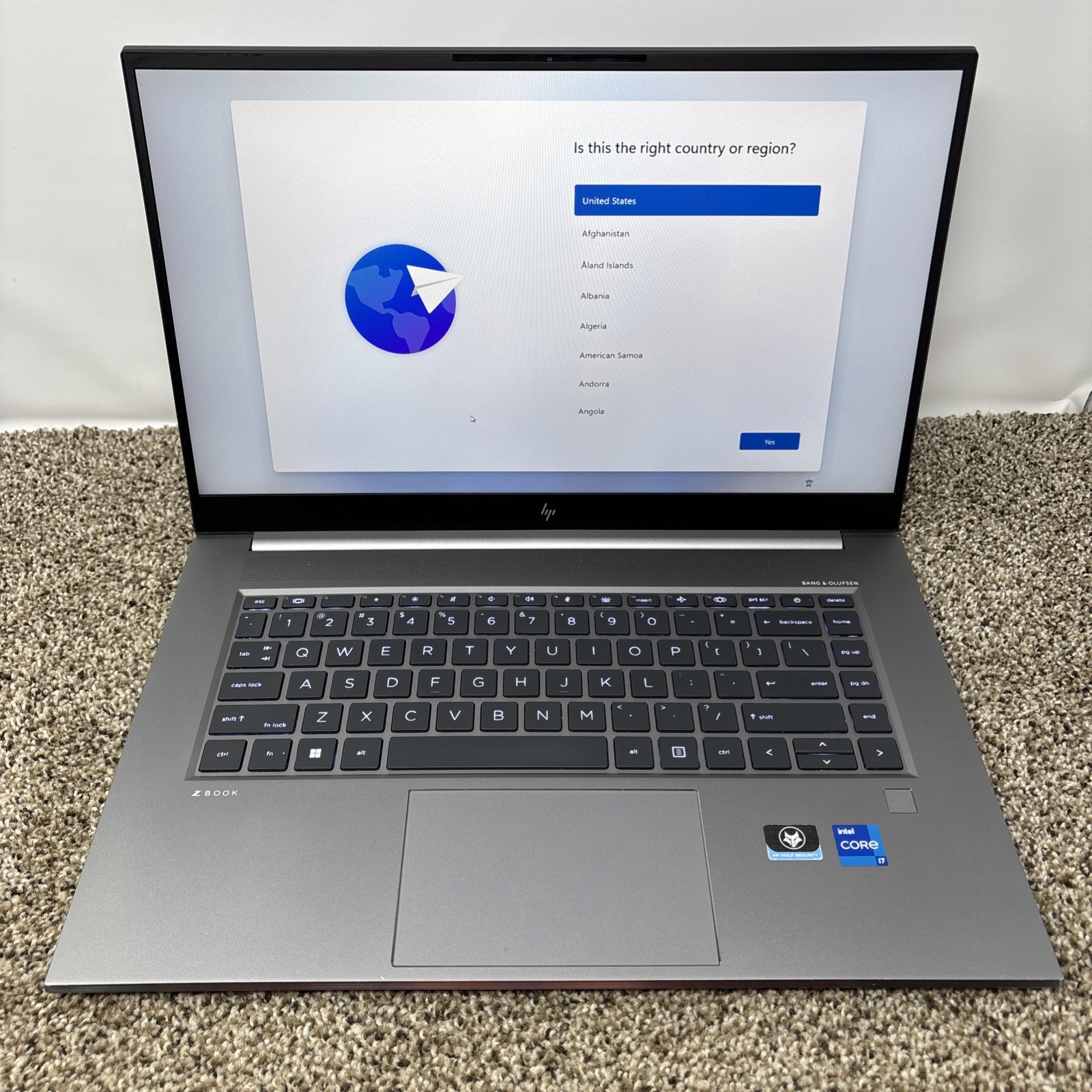 HP ZBook Studio G8 Intel i7 11800H 2.30GHz 32GB RAM 512GB SSD 15.6″ FHD TESTED