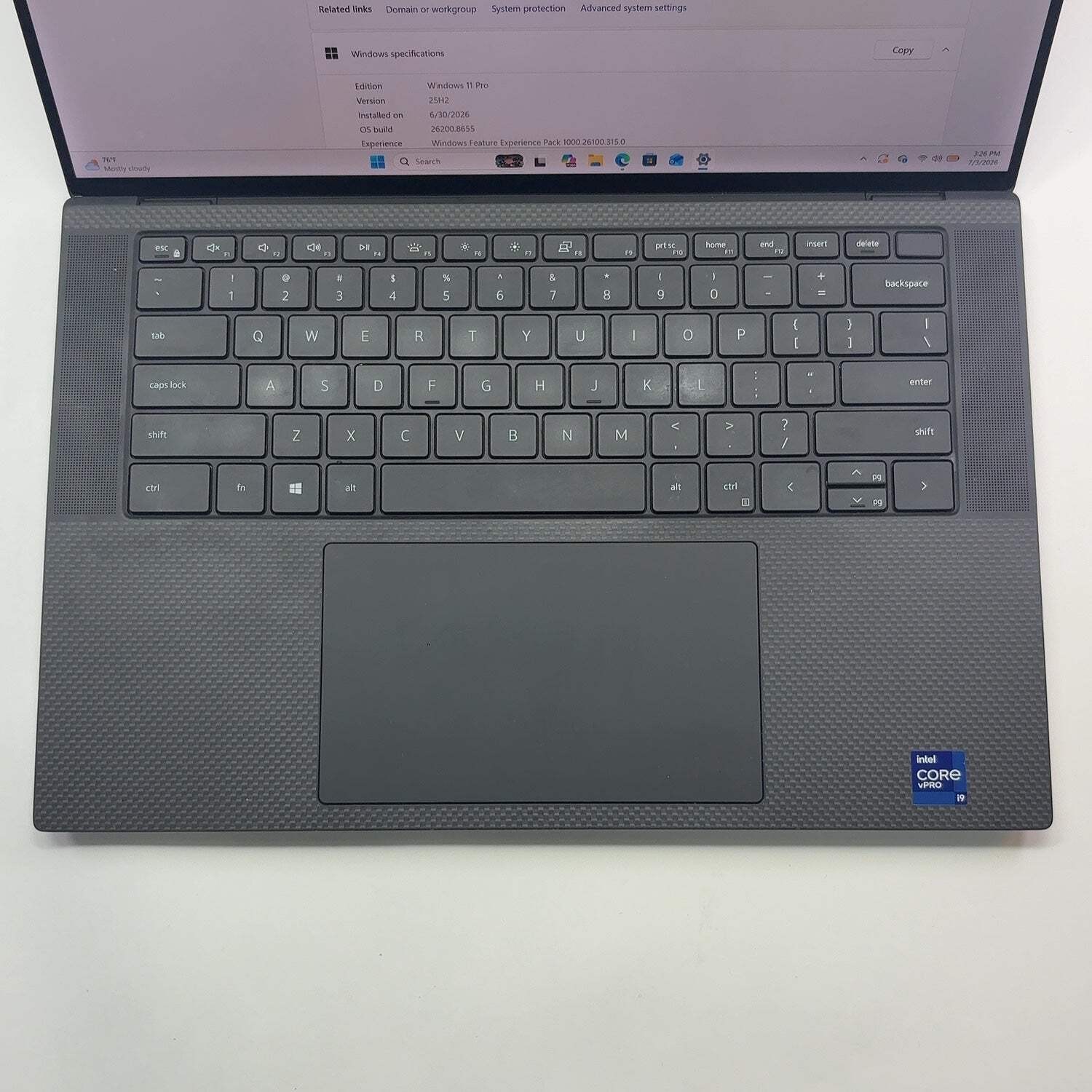 Dell Precision 5560 15.6″ i9-11950H 2.6GHz 16GB RAM 500GB SSD RTX A2000