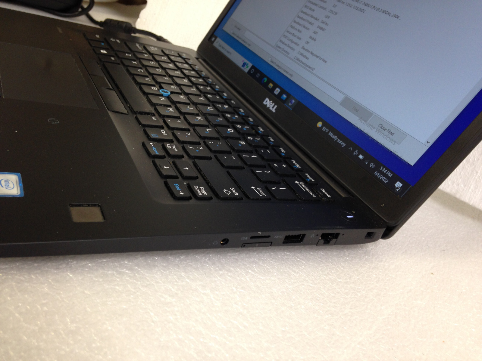 Dell 7480 i7-7600U 2.80GHz 8GB 256GB w/ AC Adapter (NON Touch screen )