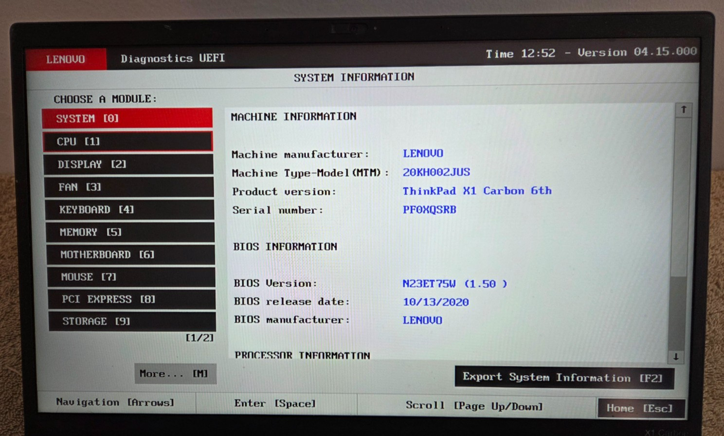 Lenovo ThinkPad X1 Carbon 6th Gen 14″ i7-8650U 256GB 16GB W11