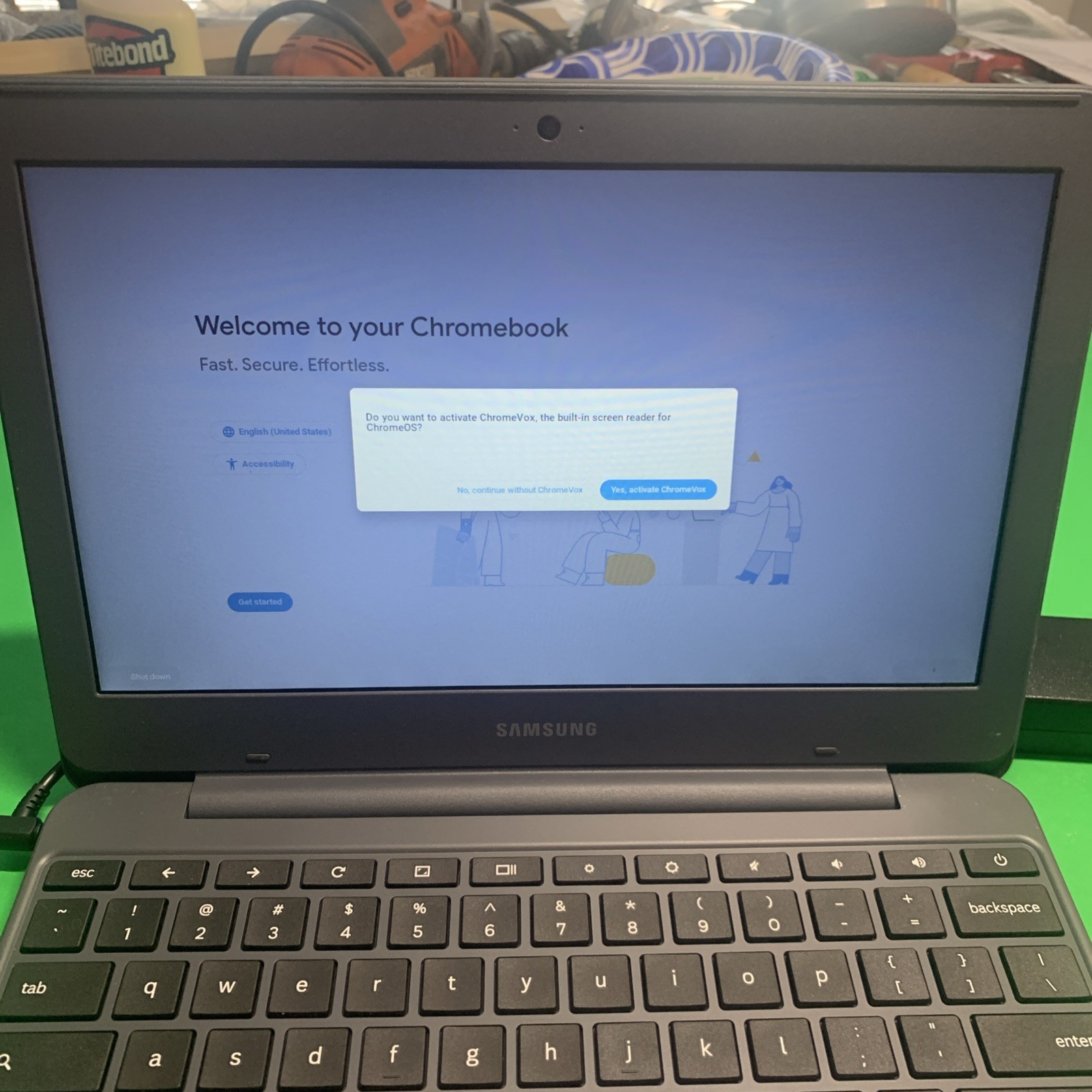 Samsung Chromebook 3 Model XE501C13-K02US Tested Works