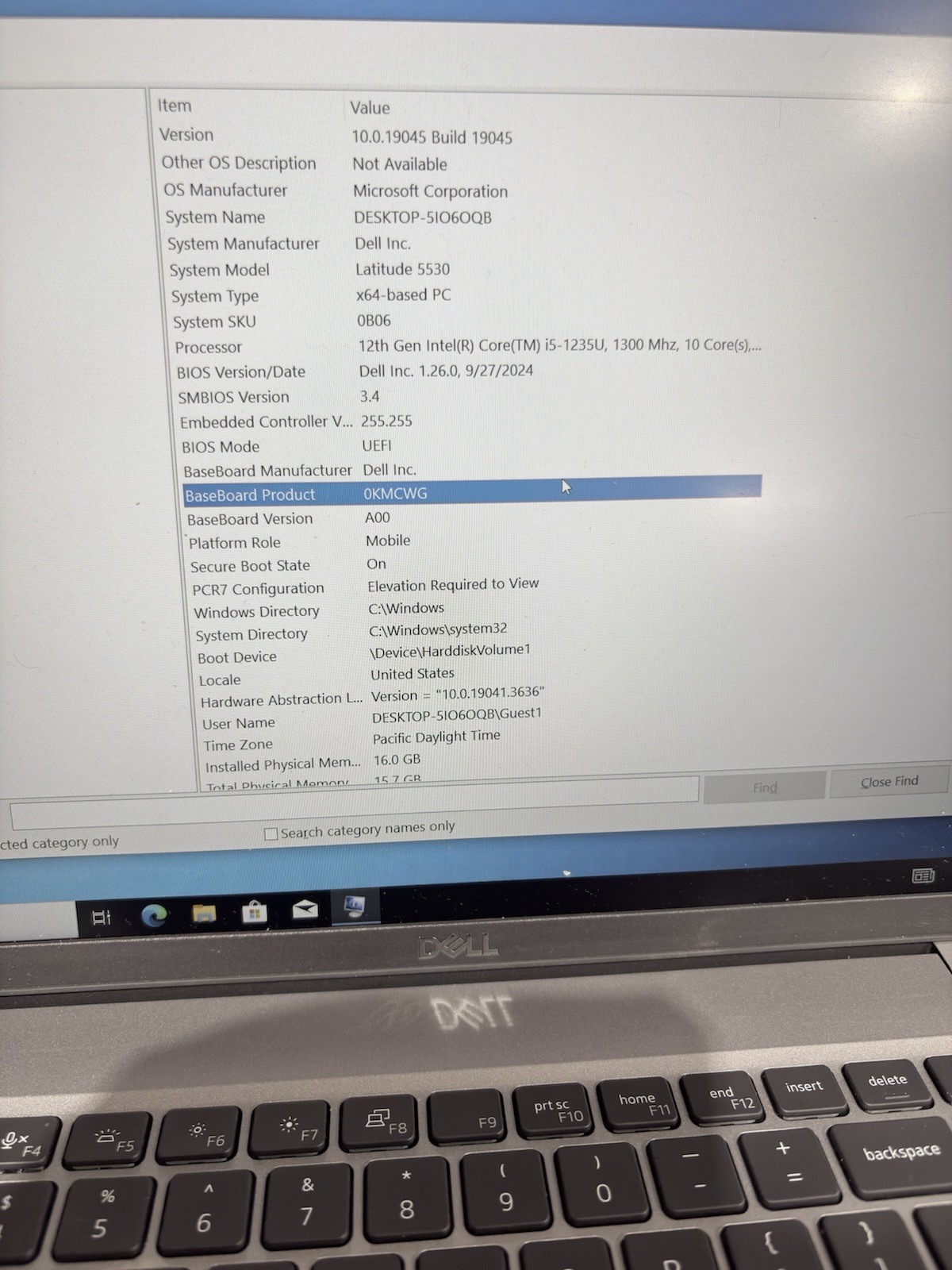 Dell Latitude 5330 13.3 Gray FHD 1.3GHz i5-1235U 16GB 256GB SSD Win 10 (READ) #8