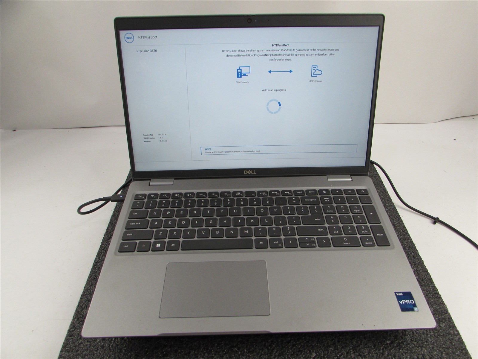 DELL PRECISION 3570 1920X1080 FHD CORE I7-1265U 512GB SSD 16GB RAM T550 NO O.S
