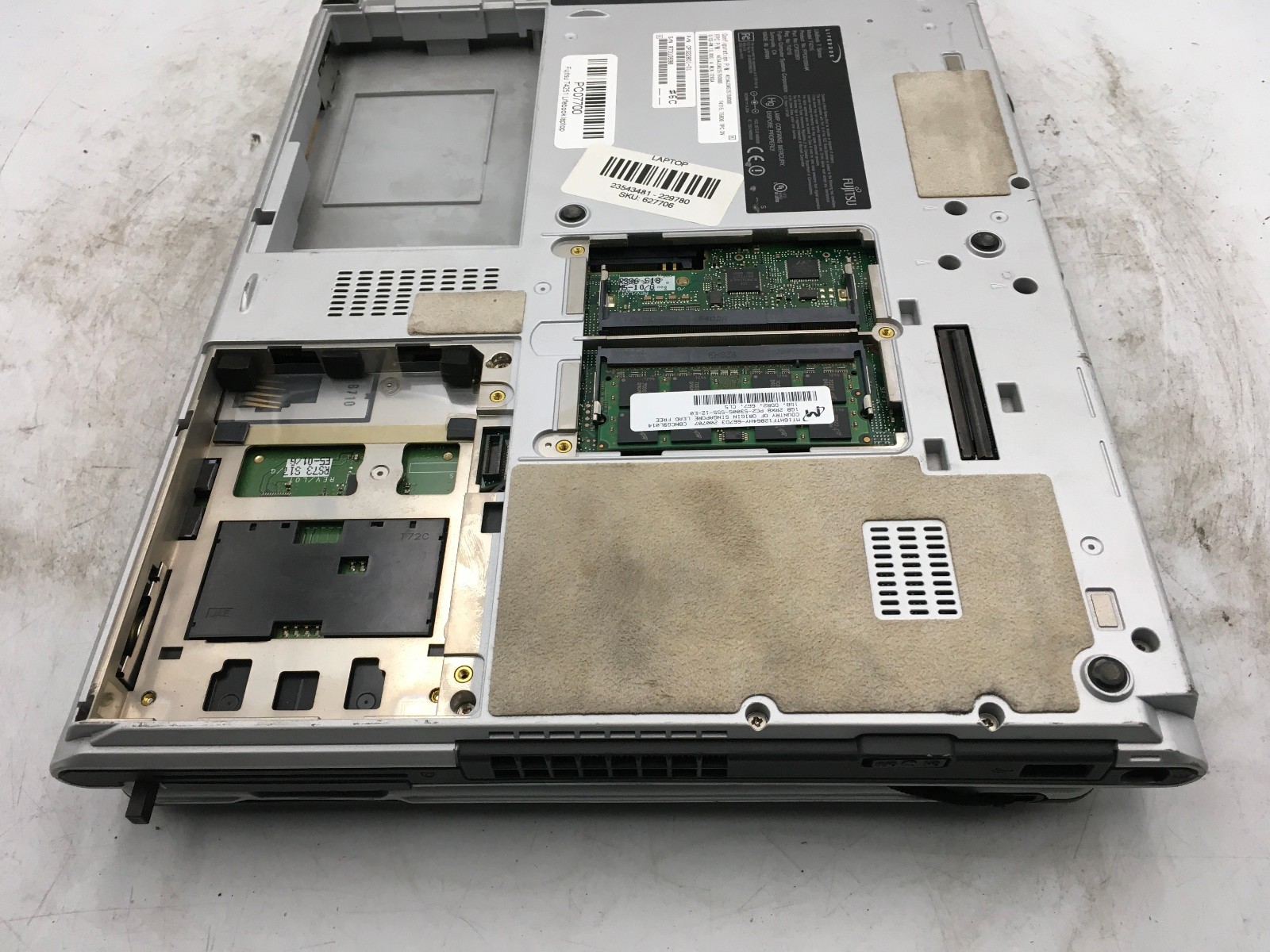 FUJITSU LIFEBOOK T SERIES T4215 -BOOTS TO BIOS- INTEL T5500 – 1GB RAM – READ -BB