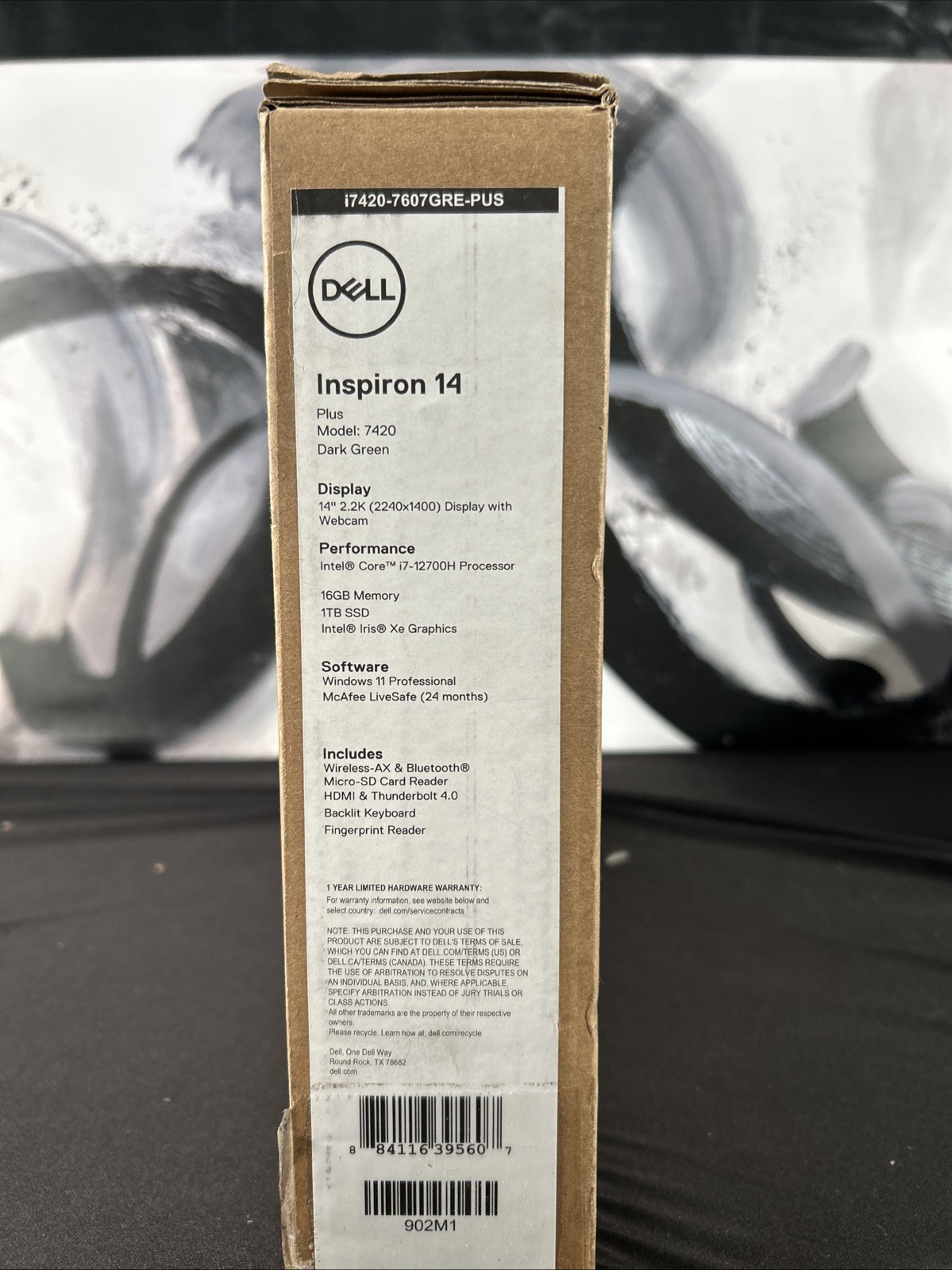 Dell Inspiron 14 Plus 7420 Laptop – 14 inch; 2.2K 16:10, 16GB Ram, 1tb SSD