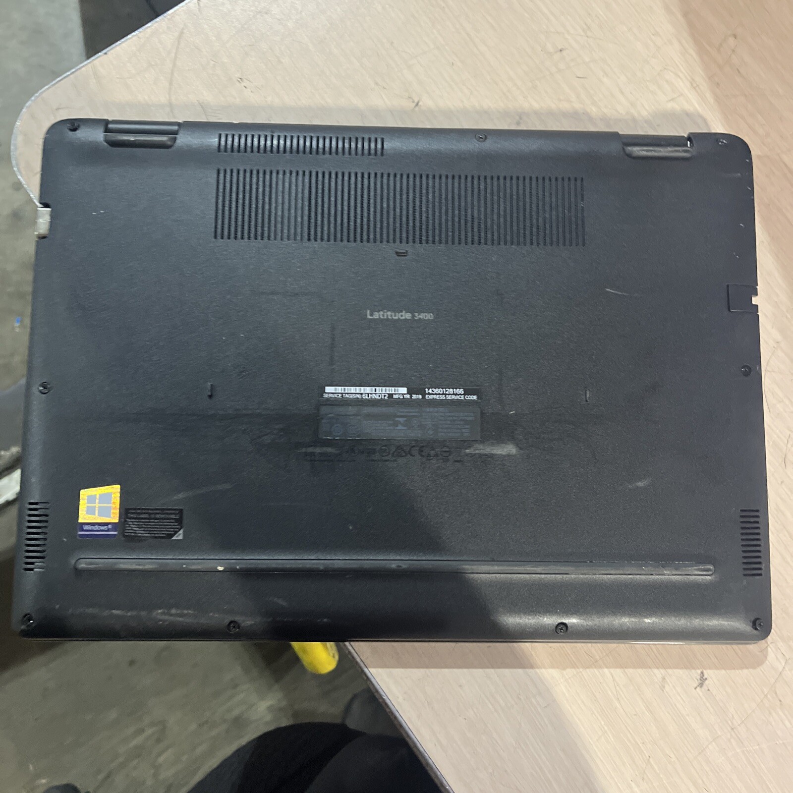 DELL LATITUDE 3400 INTEL CORE I3-8145U 2.10GHZ 8GB RAM NO HD