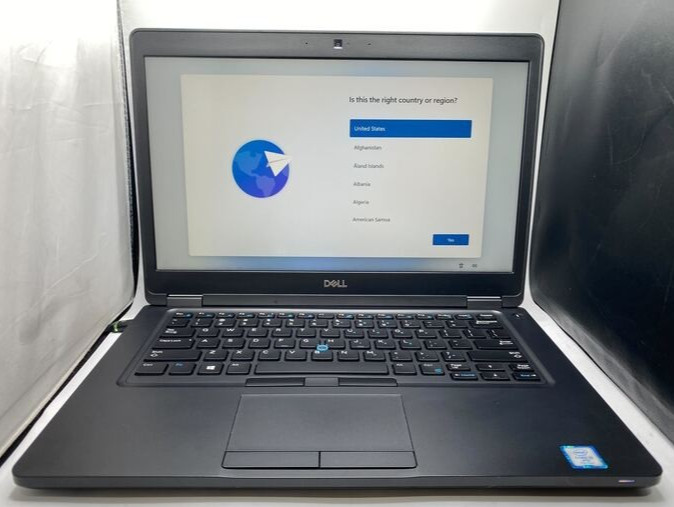 Dell Latitude 5490 14″ Laptop Intel Core i5-7300U 2.60GHz 16GB RAM 512GB SSD