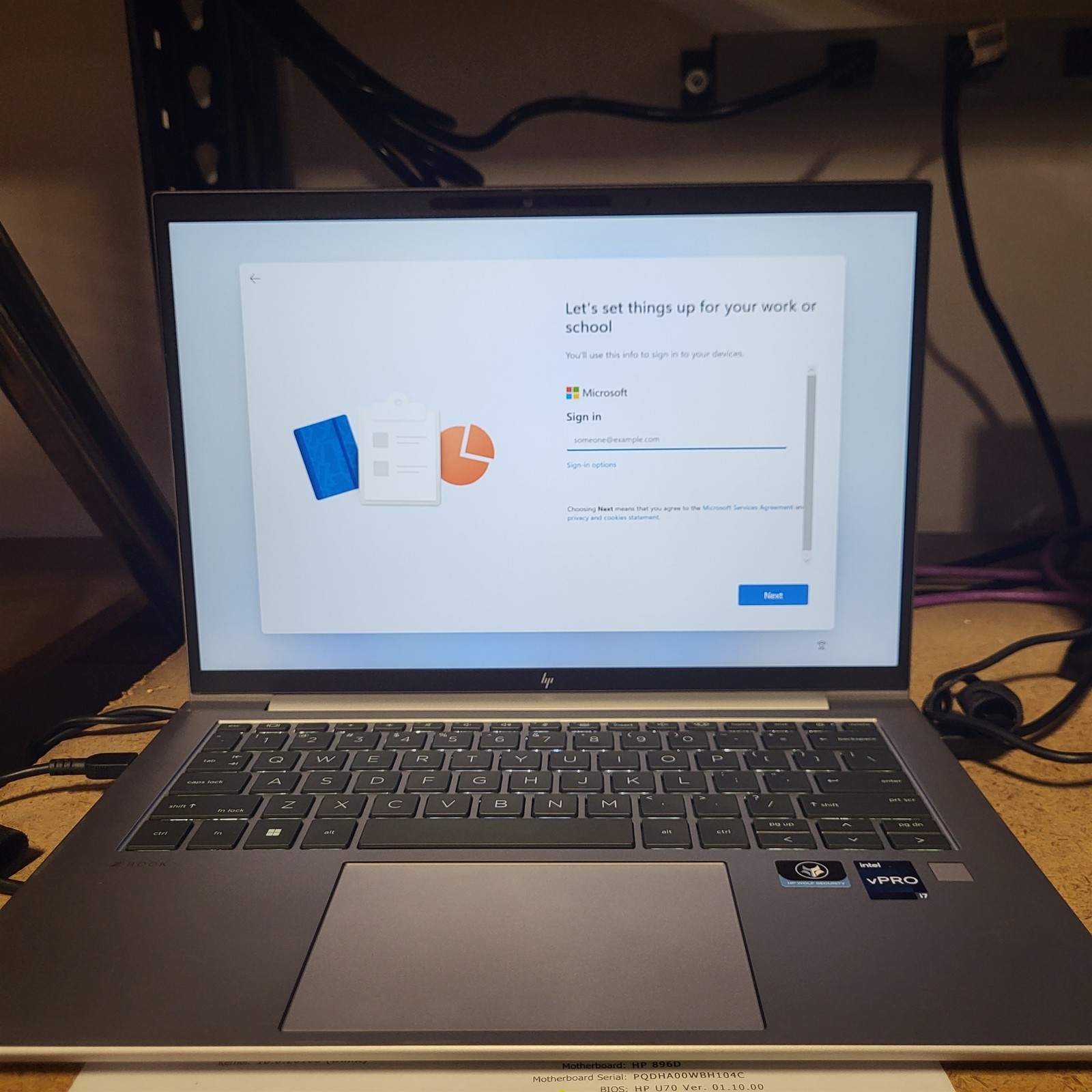 BIOS Locked HP ZBook Firefly 14 G9 Intel i7-1265U 4.8GHz 32GB 512GB SD w/ OS