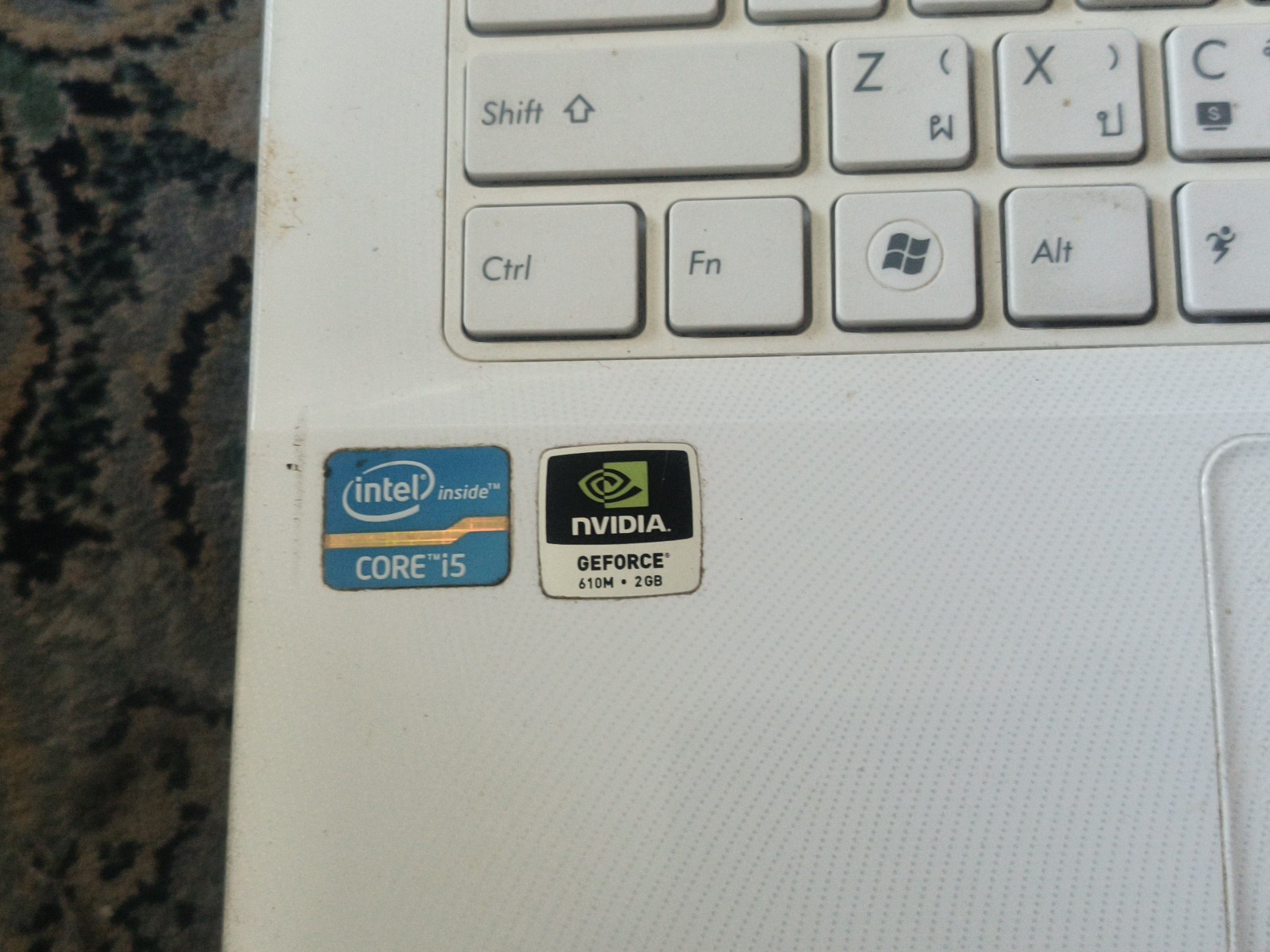 Broken Asus Model A43s