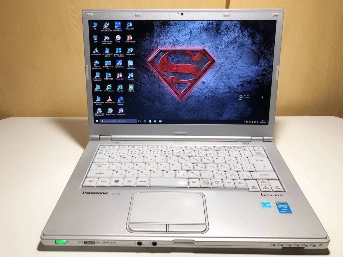Panasonic Let’s Note CF-LX3 Core i7 16GB RAM 512GB SSD Office 2024 Windows 11 Pr
