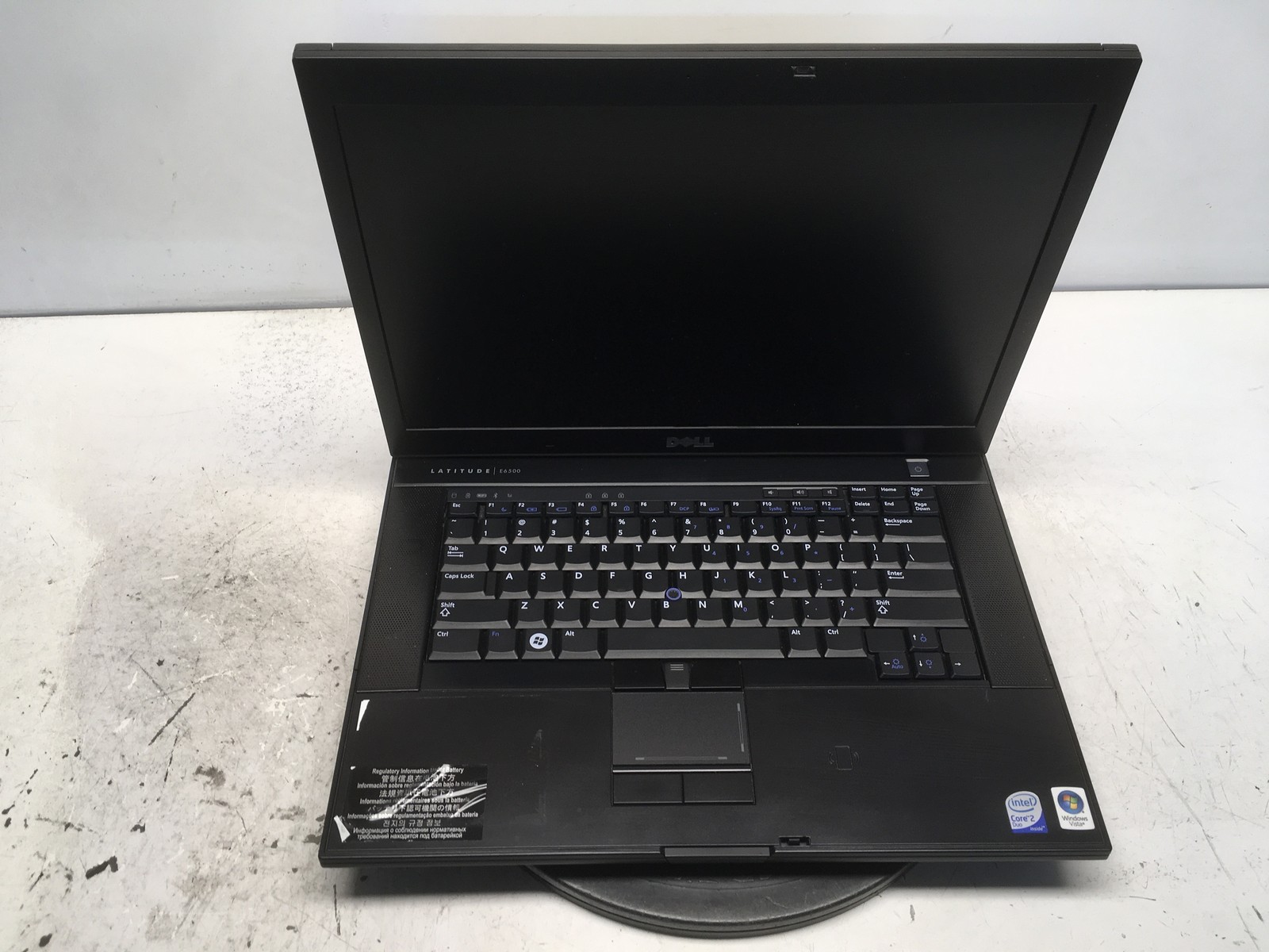 Dell Latitude E6500 Intel Core 2 Duo P8400 2.26GHz 1 GB NO HDD No Batt