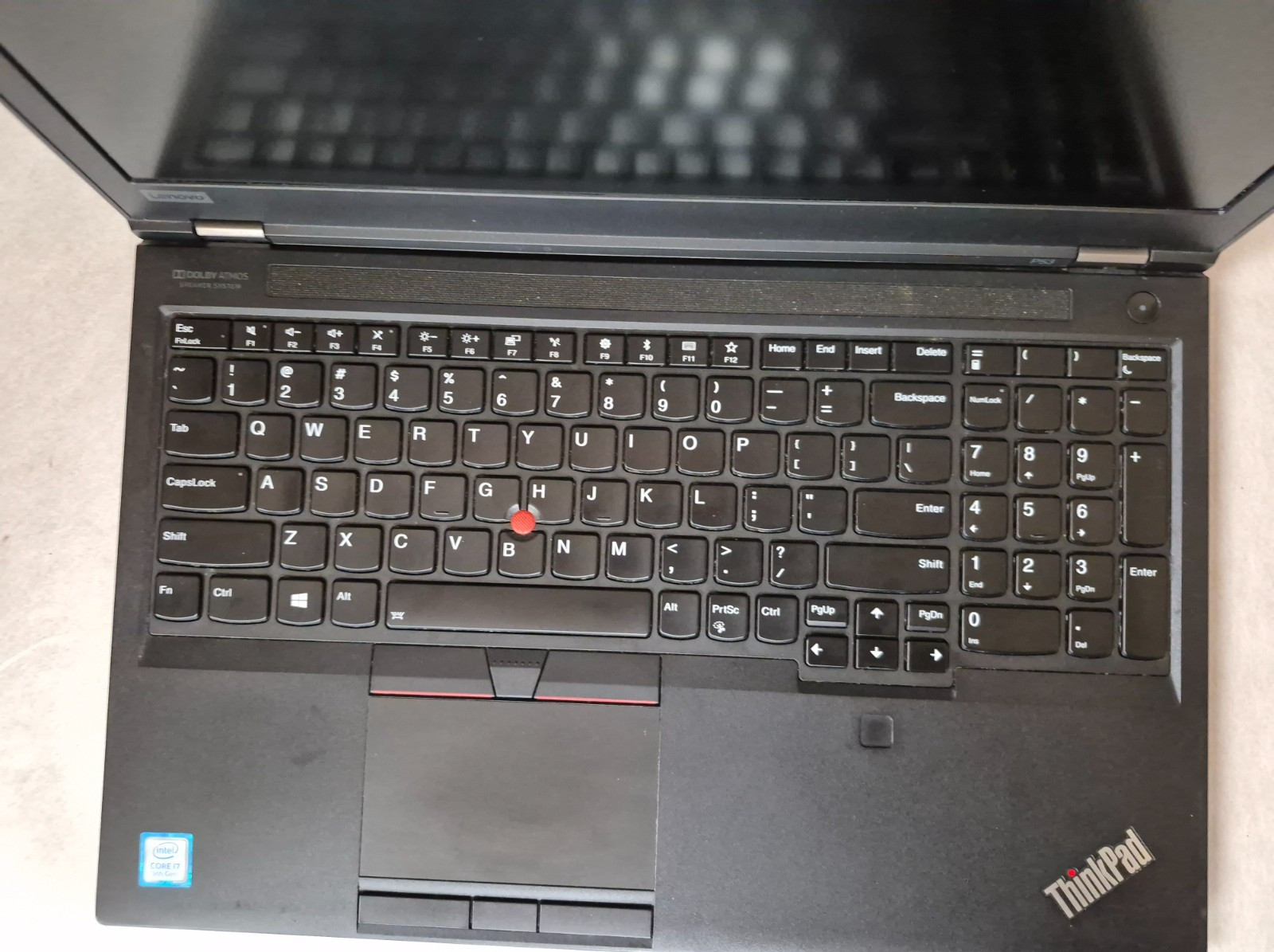 Lenovo ThinkPad P53 15.6″ Intel i7-9750H 2.60GHz 32GB No SSD Quadro T1000