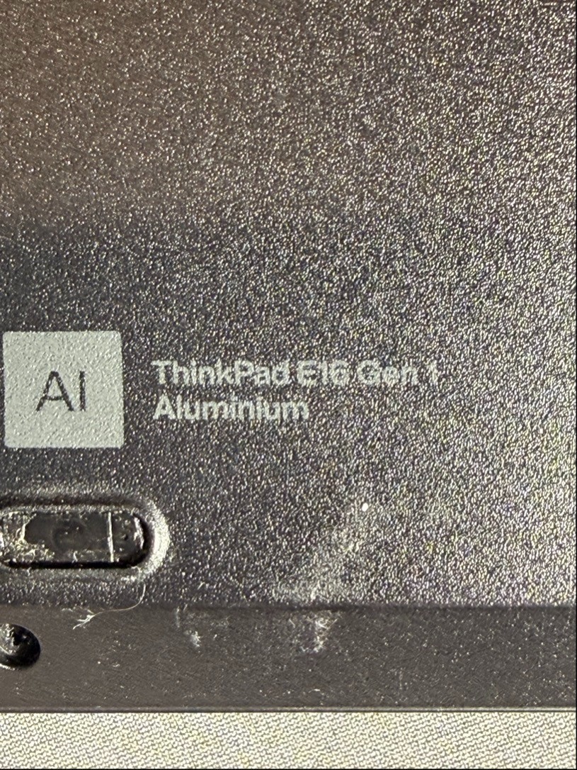 Lenovo ThinkPad E16 Gen 1 i5-1335U 40GB RAM 1TB SSD Win 11 Pro OEM Charger