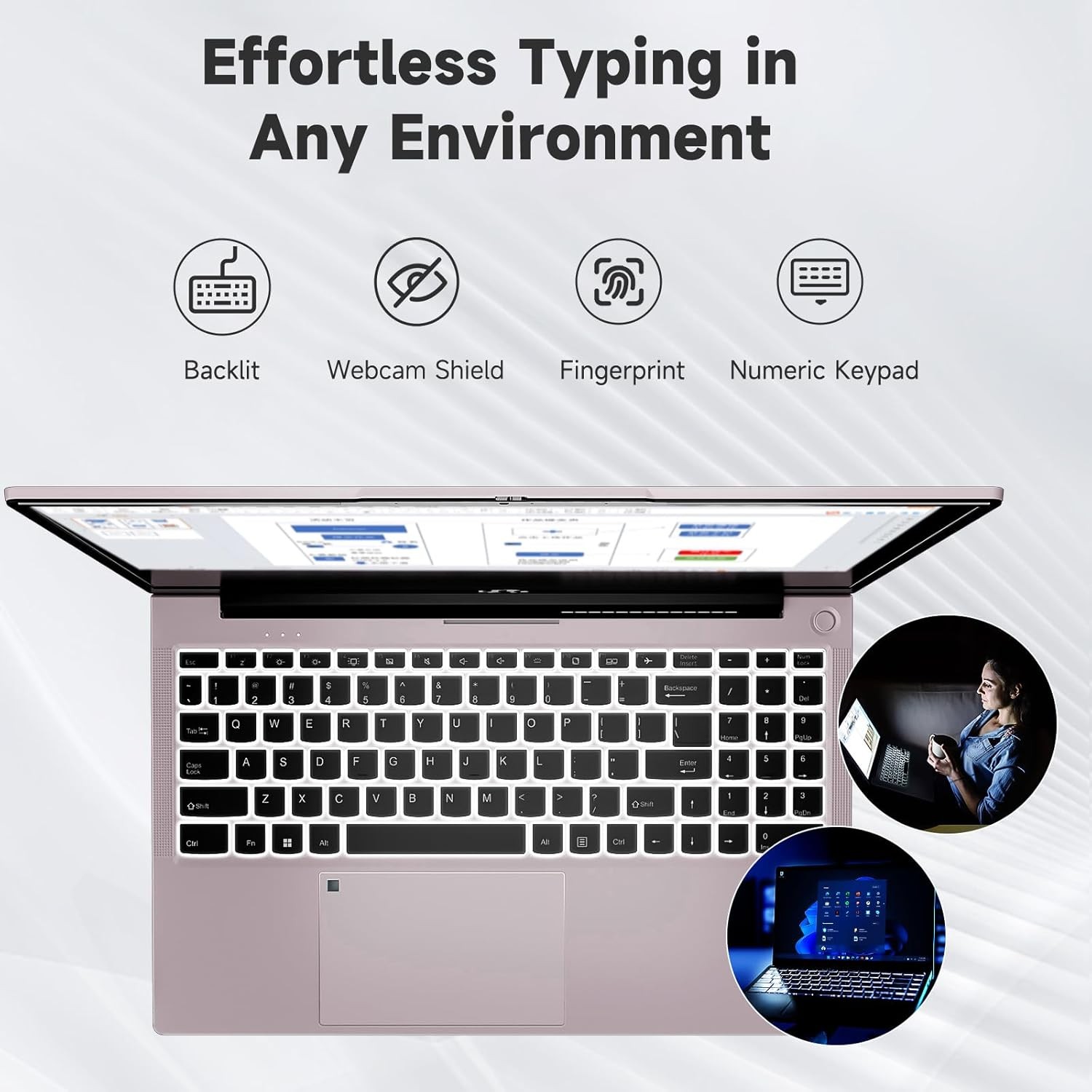 NIMO 15.6″ FHD IPS Laptop Core i3-1215U 8GB RAM 256GB SSD Backlit Keyboard