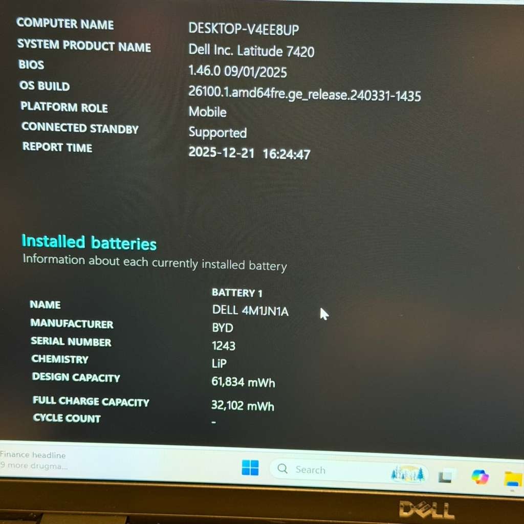 ⭐Dell Latitude 7420 | i7-1185G7 | 16GB | 512GB | 14″ Touch | Spanish | Carbon⭐