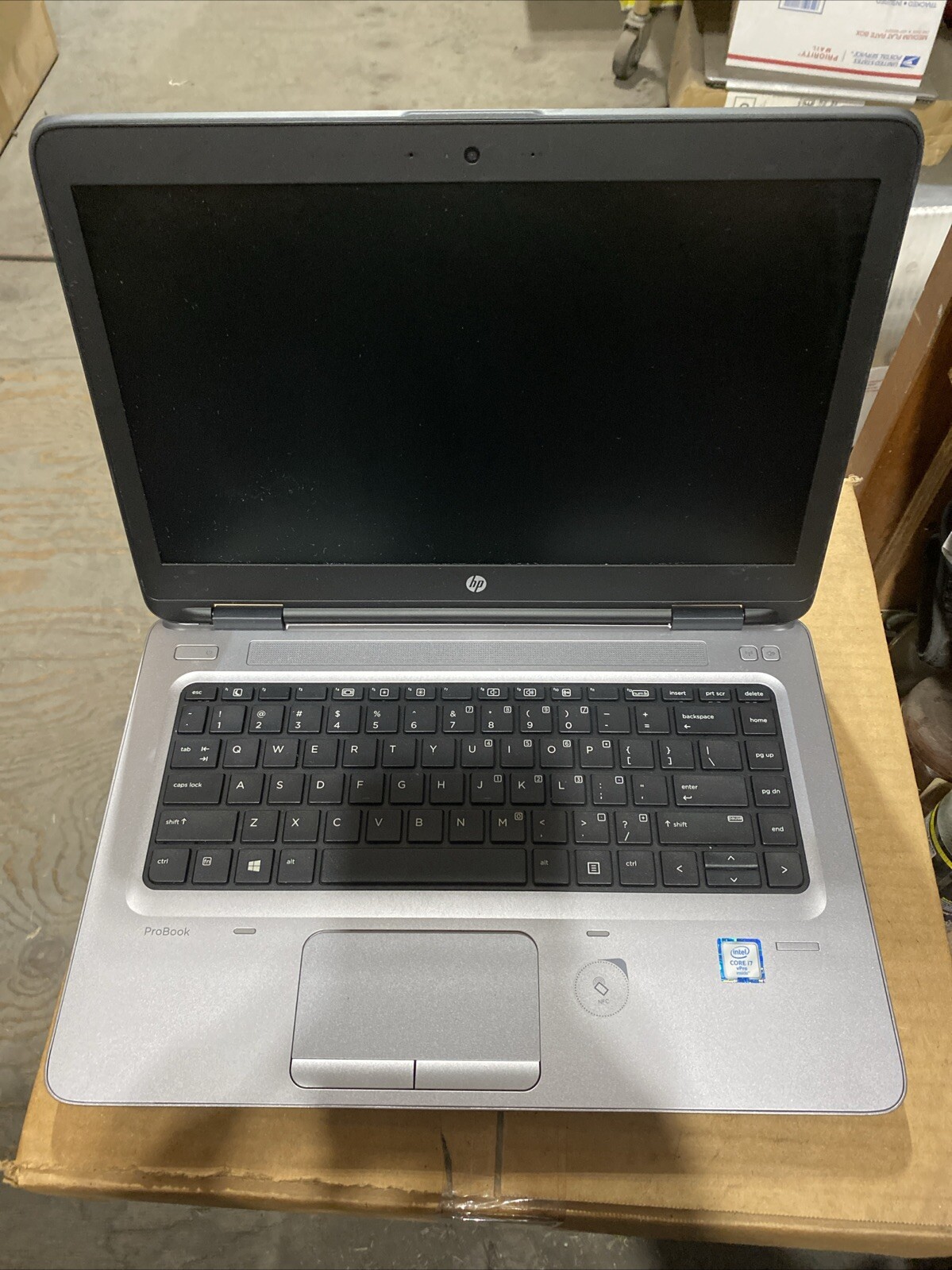 HP PROBOOK 640 G2 INTEL CORE i7-6600U 2.60GHZ 8GB RAM **BIOS L0CKED/ NO BATTERY