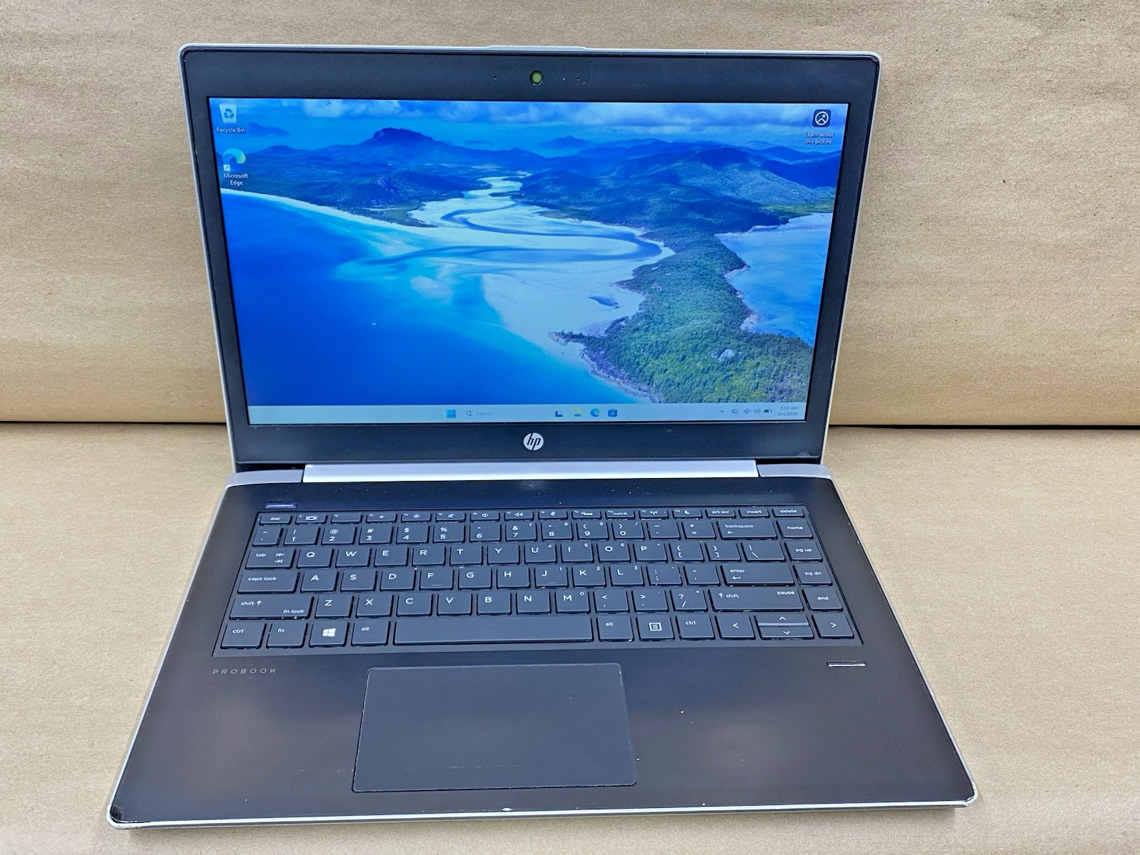 HP 440 G5 – 14″ 1366×768 – i5-8250U – 4GB – 128GB SSD – Win 11 Pro READ