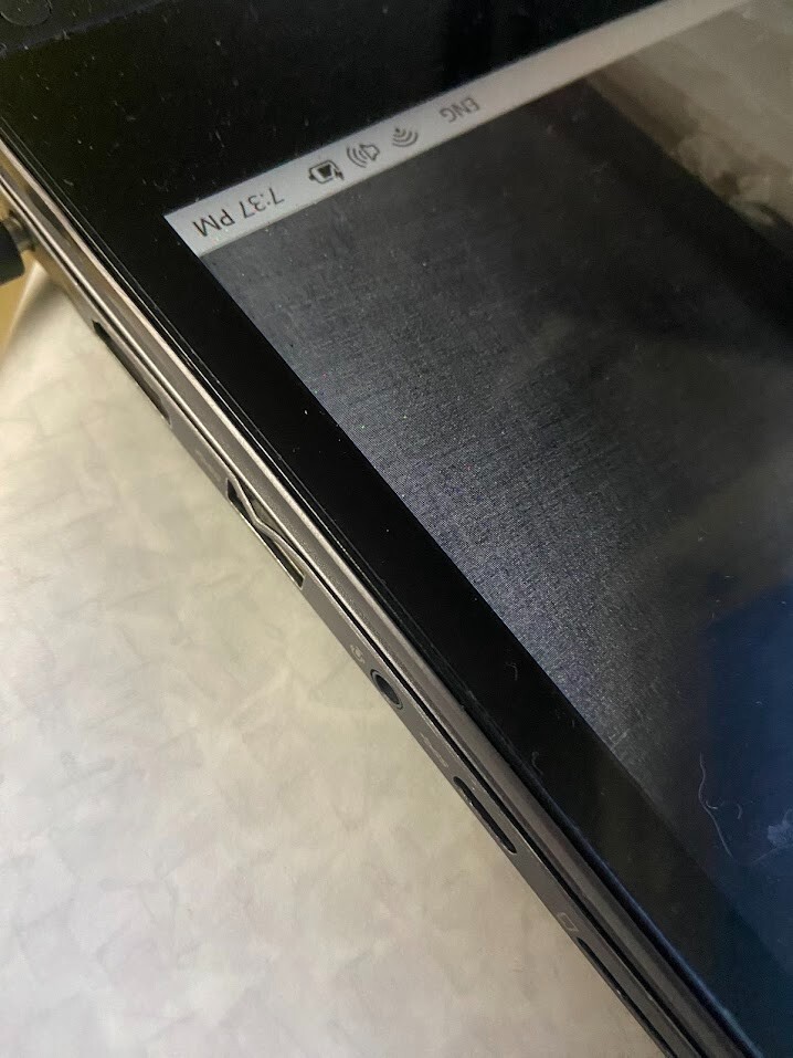 Used but still works good, Gray 2in1 Asus Zenbook Flip UX461FN.