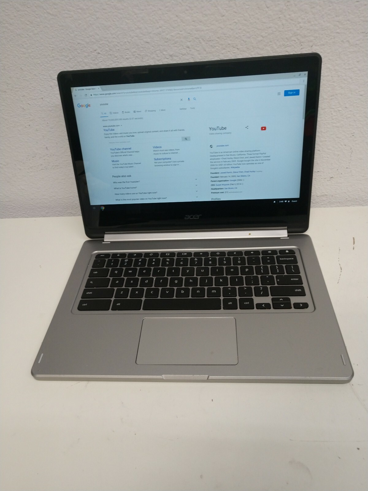 Acer Chromebook R 13 CB5-312T Convertible 13.3″ Full HD TOUCH 4GB Ram 32GB SSD