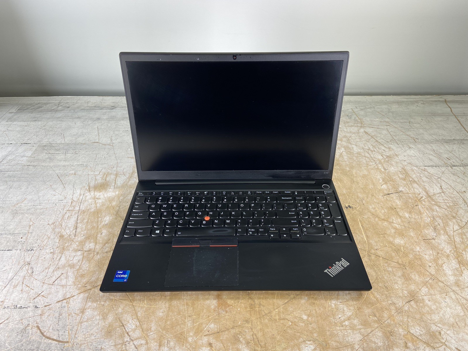 LENOVO THINKPAD E15 GEN 2 i7-1165G7 @ 2.8GHz, 8GB RAM, NO HDD/OS – (FOR PARTS)
