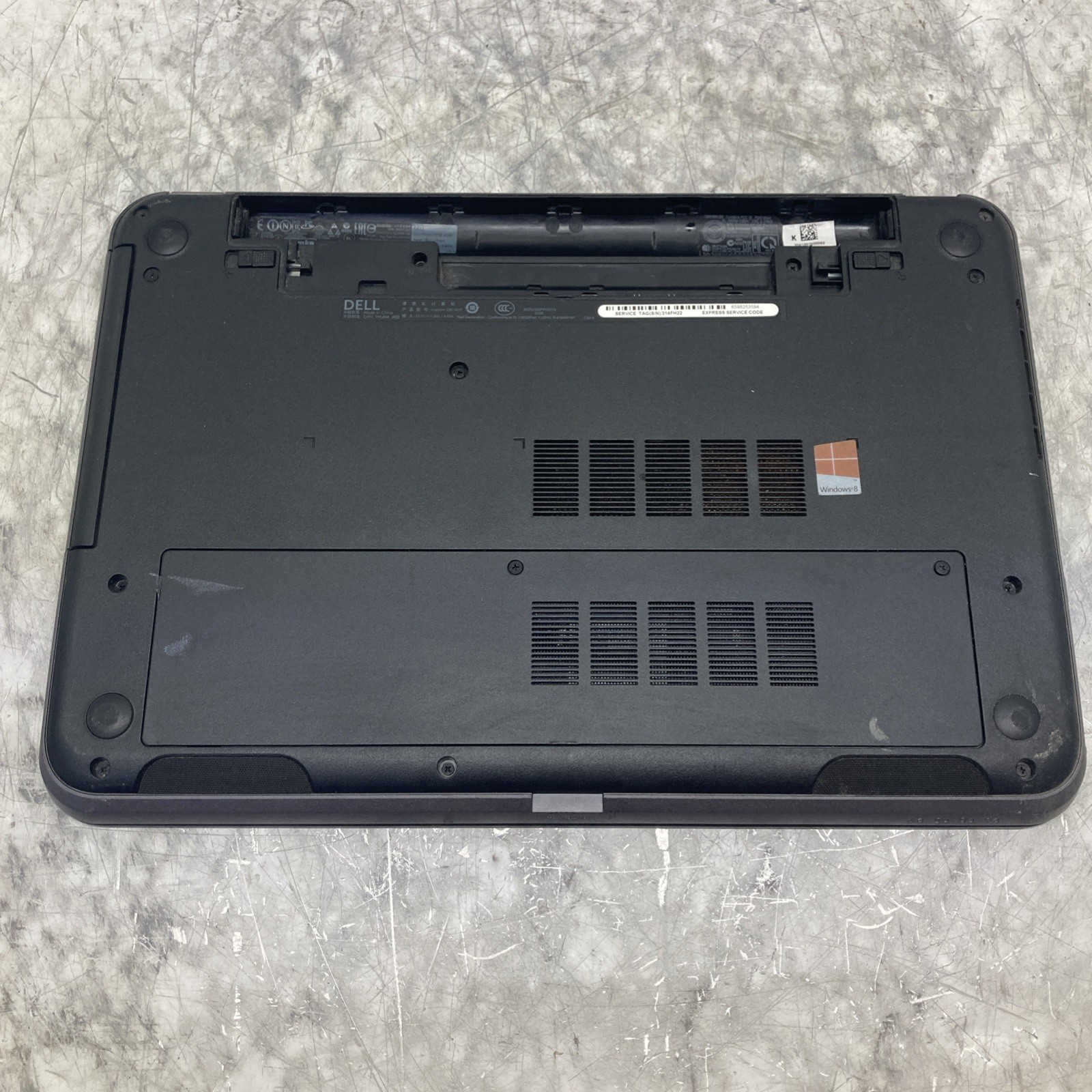 DELL INSPIRON 15R-5537 i7-4500U NO RAM/HDD/OS Boot to BIOS