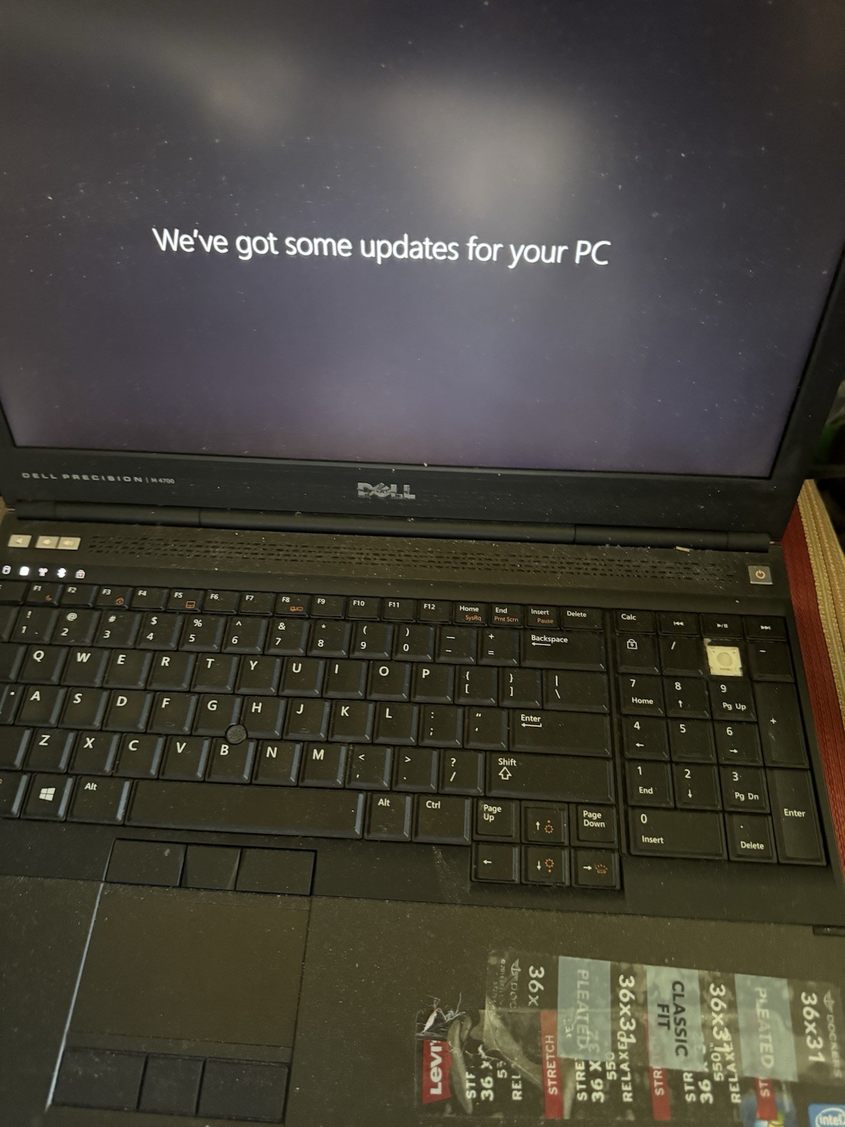 Dell Precision M4700 15.6” i7 Laptop w/ Charger Works Missing Key As Is