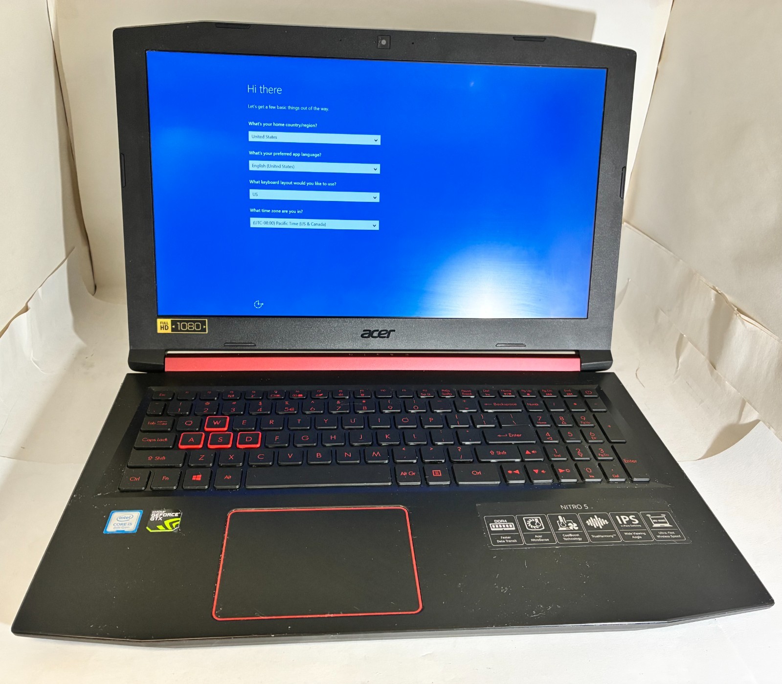 Acer Nitro 5 AN515-53-52FA 15.6″ i5-8300H 8GB 1TB HDD GTX 1050 Ti