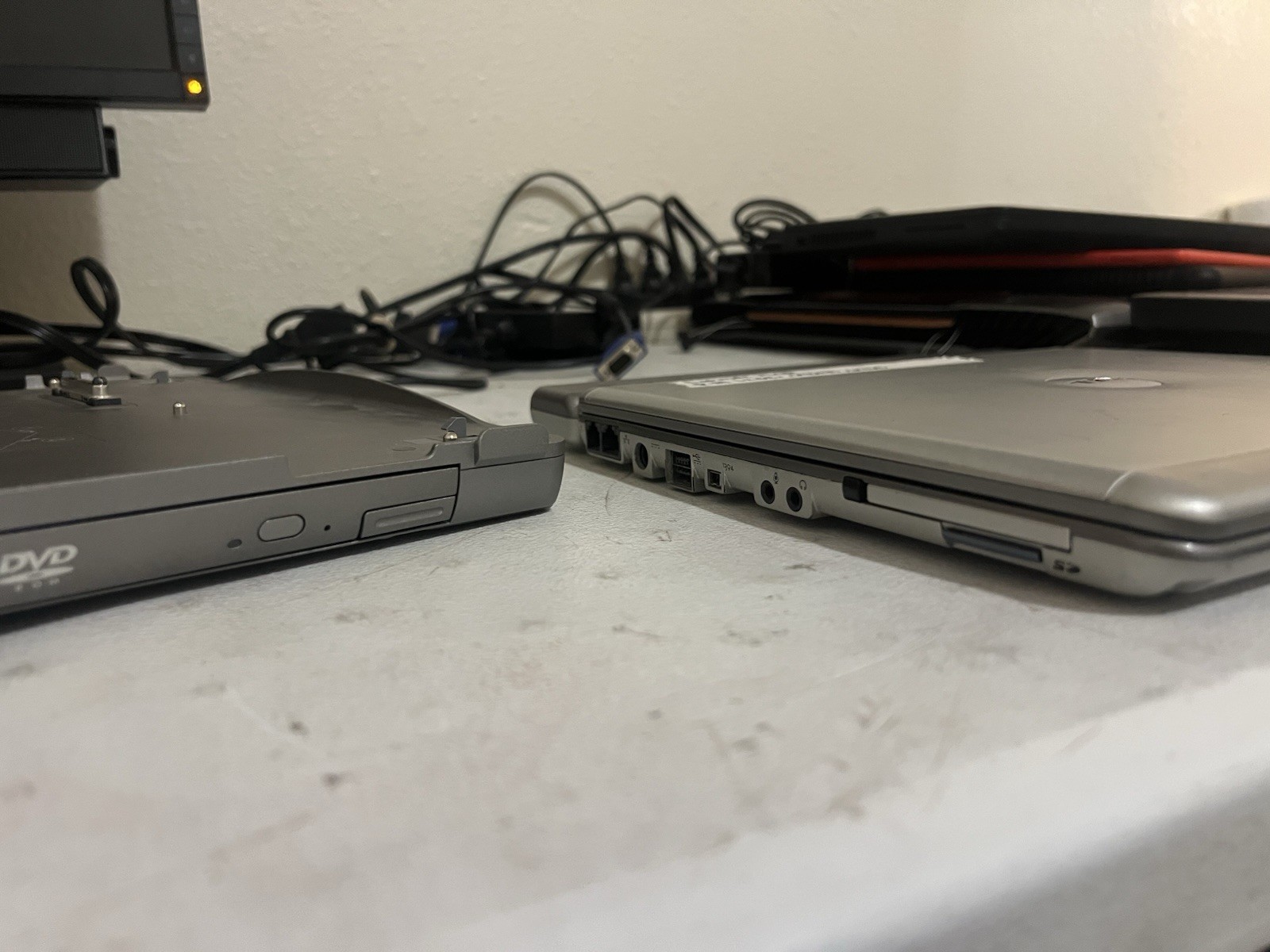 Vintage Dell Latitude X300 Pentium M 1.2GHz 640MB 60GB HDD Win XP w/ Dock Base
