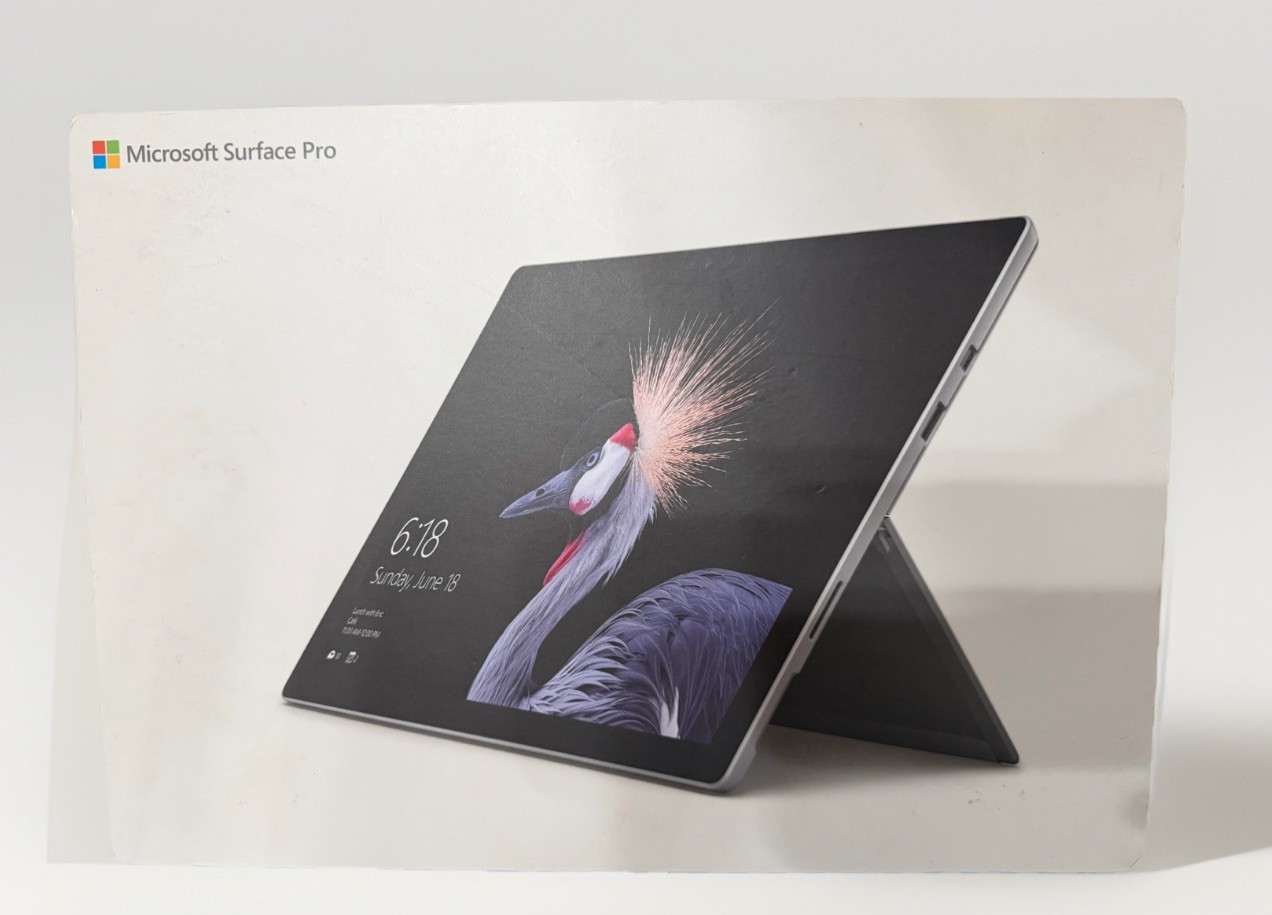 Microsoft Surface Pro 7, 1796 12.3″ 128GB 8GB Windows 10 Pro Works Needs Reset