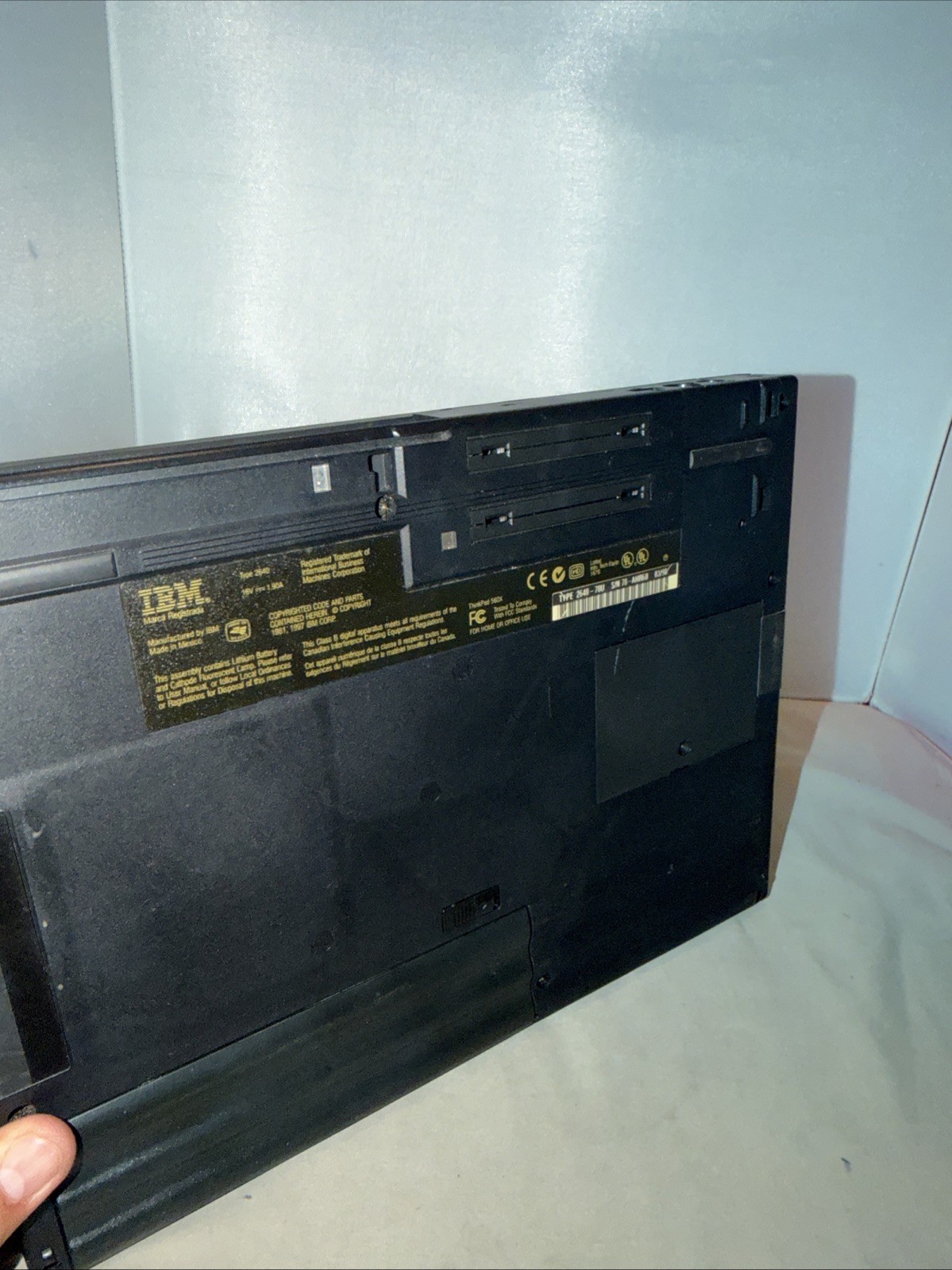 Vintage IBM ThinkPad 2640 Laptop for Parts