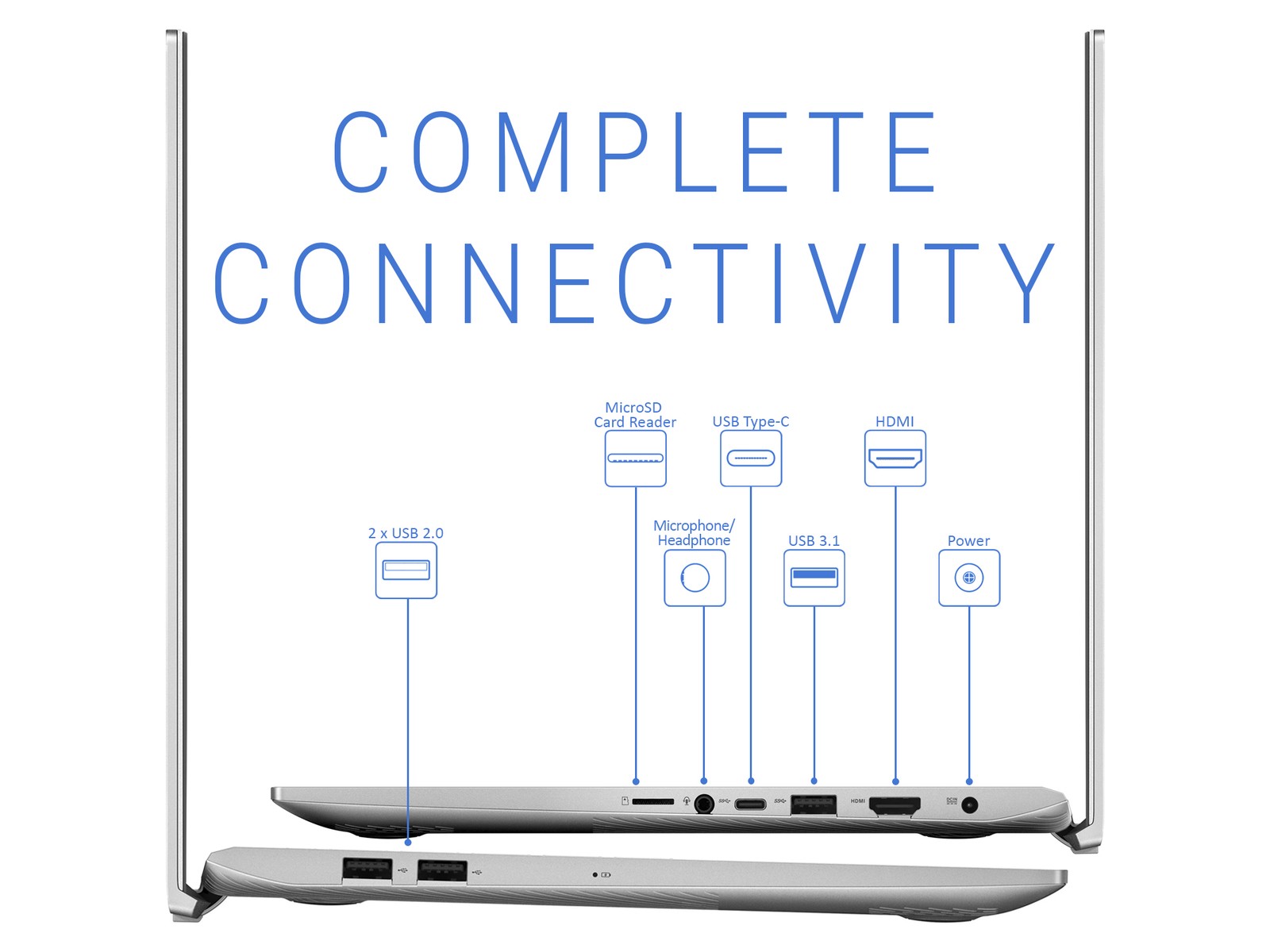 ASUS Vivobook , 15″ FHD, R5 3500U, 4GB RAM, 1TB SSD, Windows 10 Pro