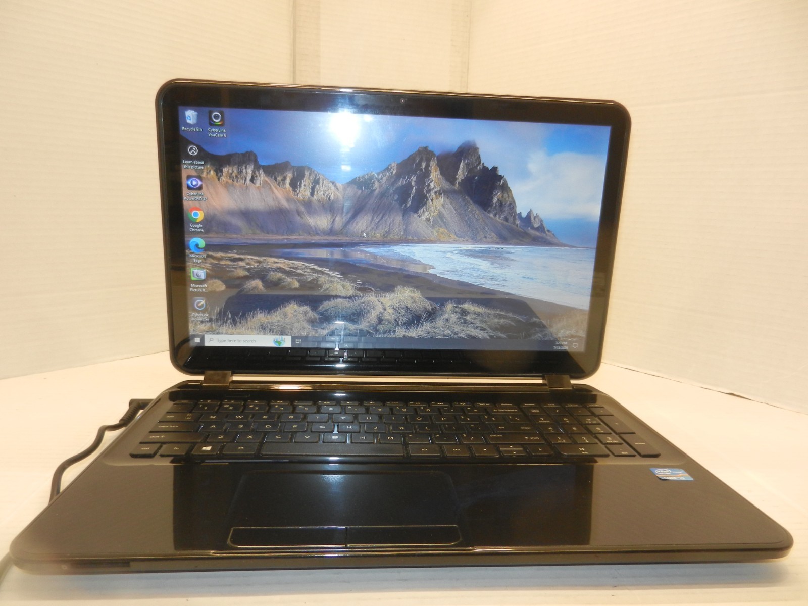HP 15-D045NR TOUCHSMART 15.6″ CORE i3-3110M@2.40GHZ 8GB RAM 750GB HDD WINDOWS 10