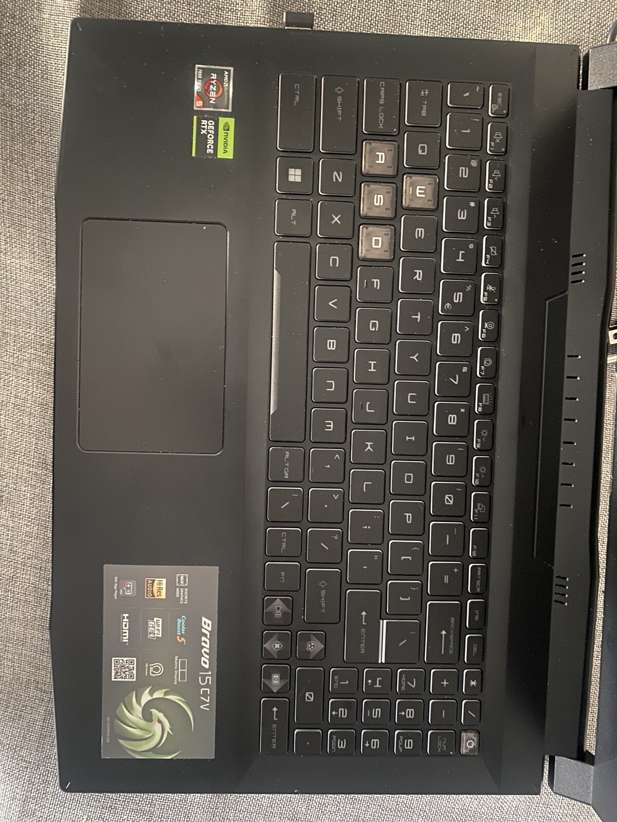 MSI Cyborg 15.6 in (512GB SSD, Intel Core i7 13th Gen 4.90 GHz, 16 GB) Laptop –