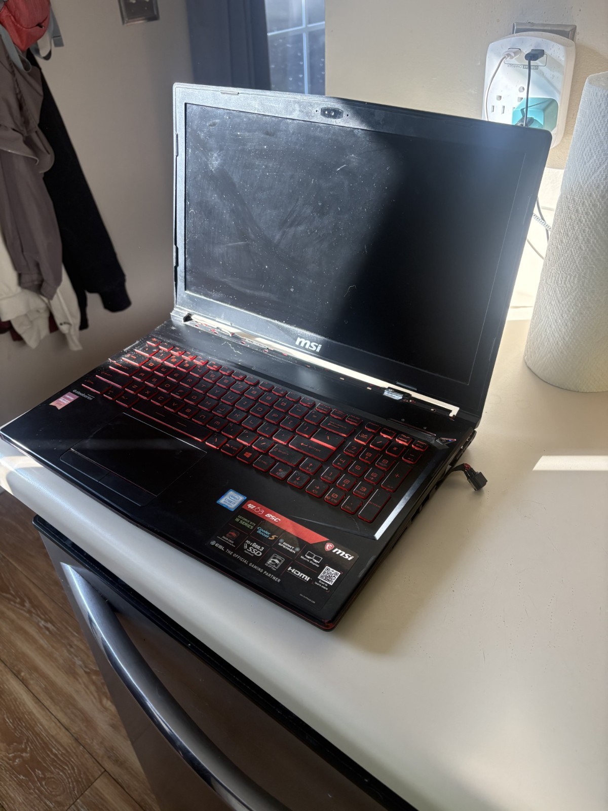 MSI GL63 8SC-059 Gaming Laptop i7-8750H GTX 1650 8GB 256GB SSD