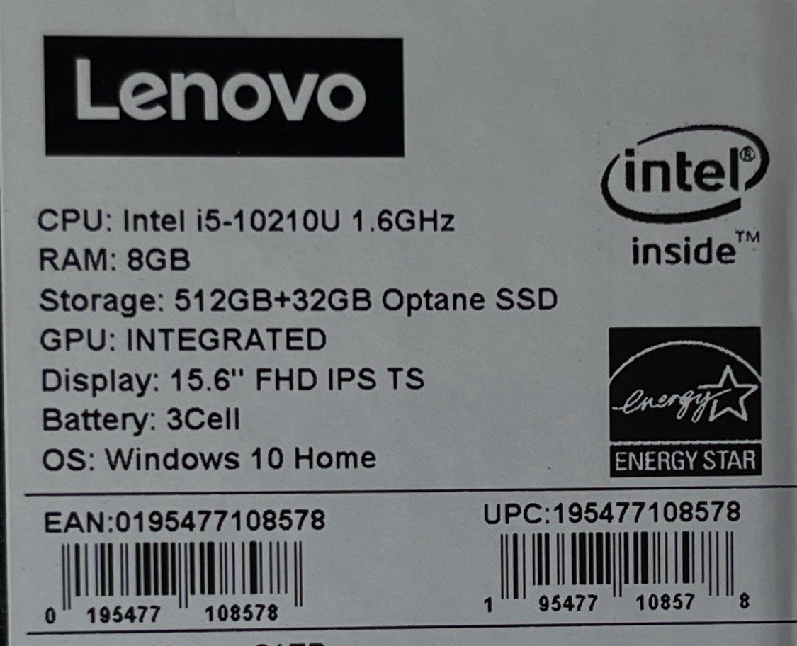 LENOVO YOGA C740-15IML 81TD0078US 2-IN-1 15″ FHD TOUCH-SCREEN LAPTOP 512GB SSD