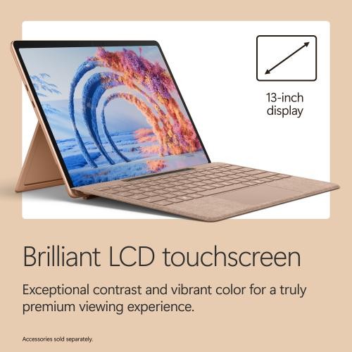 Microsoft Surface Pro 13″ Touchscreen Snapdragon X2 Plus 16GB RAM 512GB SSD Dune