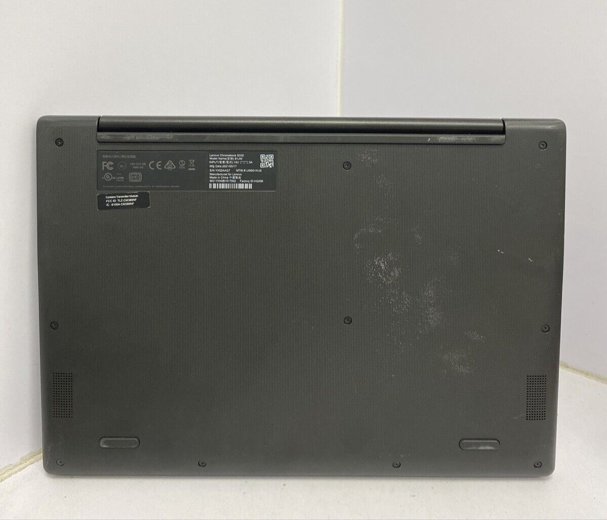 Lenovo Chromebook S330 Laptop Only
