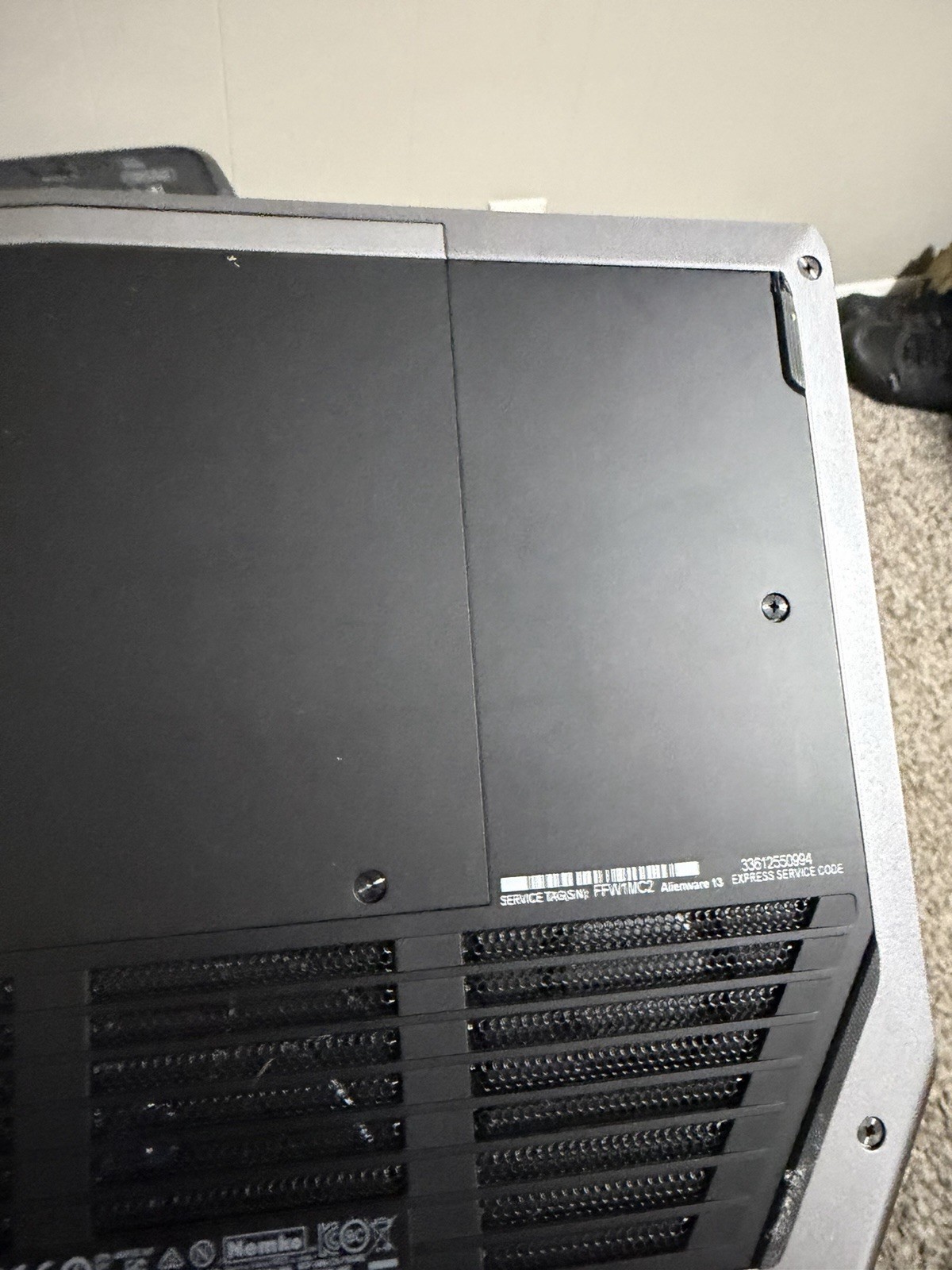 USED RESET Alienware 13 R2 13in Gaming Laptop i5-6200U 8GB 500GB SSD GTX 960M