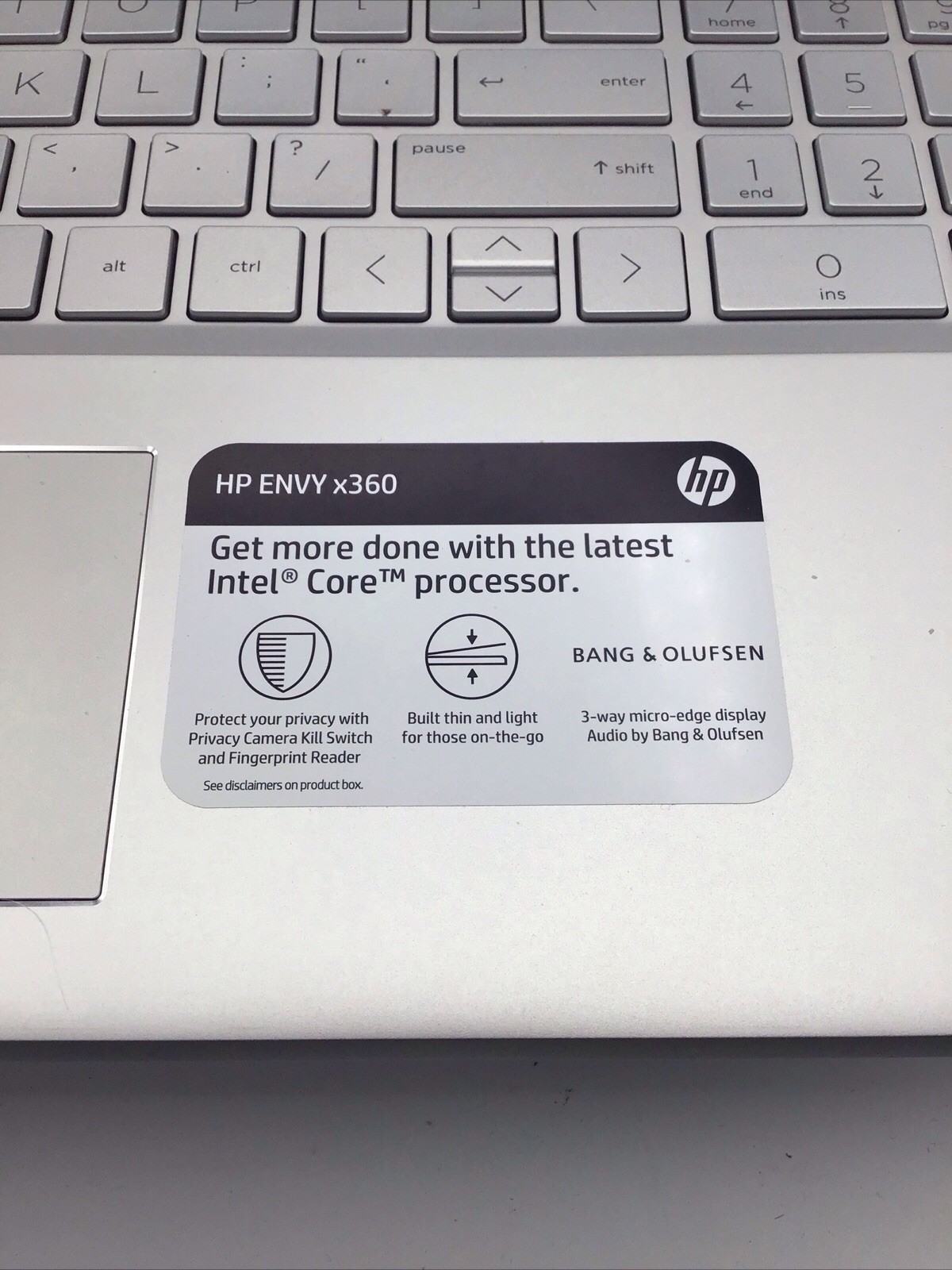 HP Envy x360 15.6″ Laptop i5-10210U 8GB RAM 256GB SSD Windows 11 Pro Used READ