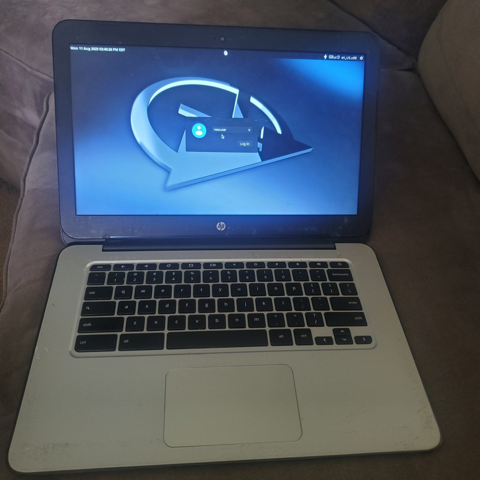 HP Chromebook 14 G4 Chrome Erased And Added MX Linux Operating System