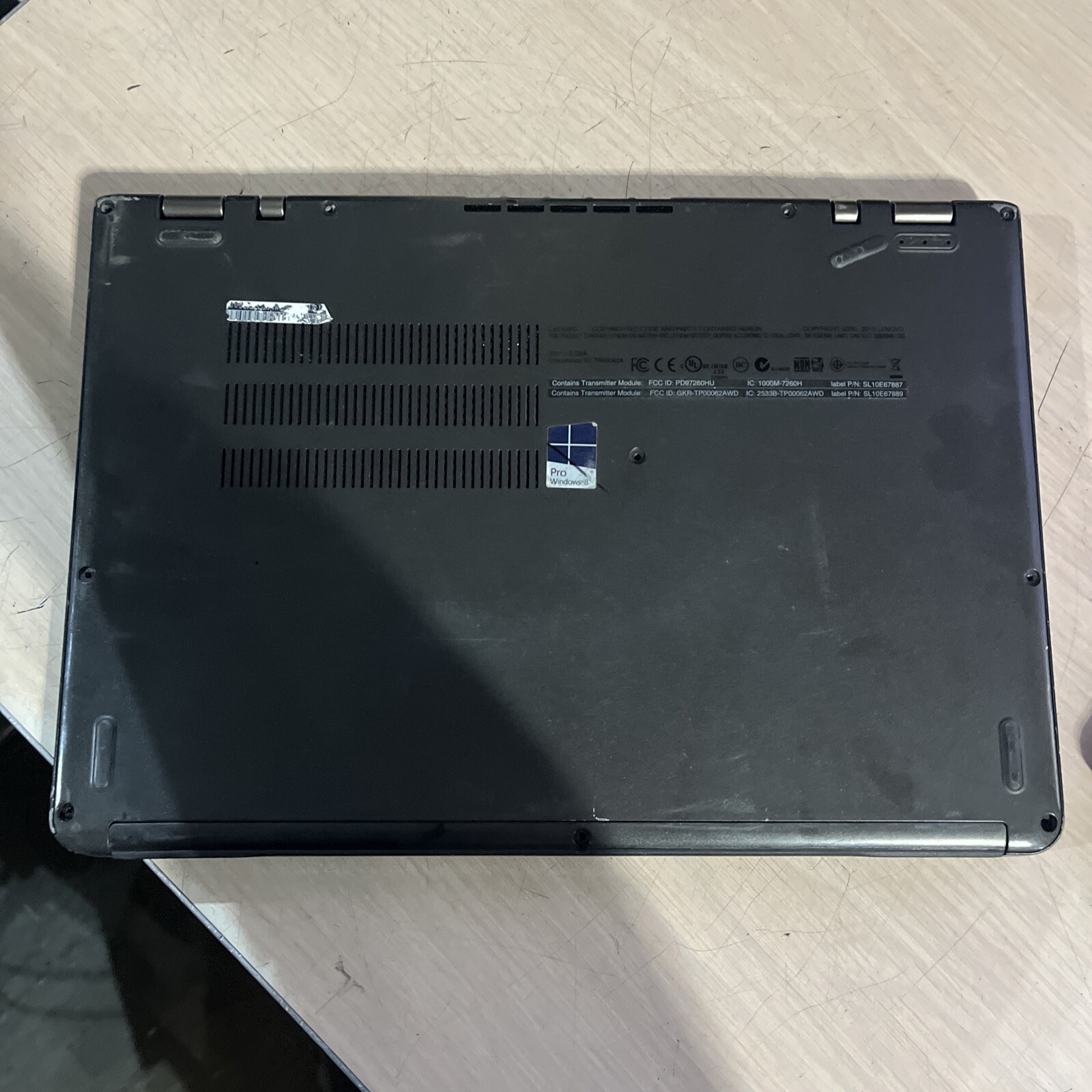 LENOVO THINKPAD X240 INTEL CORE I5-4200U 1.60GHZ 4GB RAM NO HD NO CADDIE